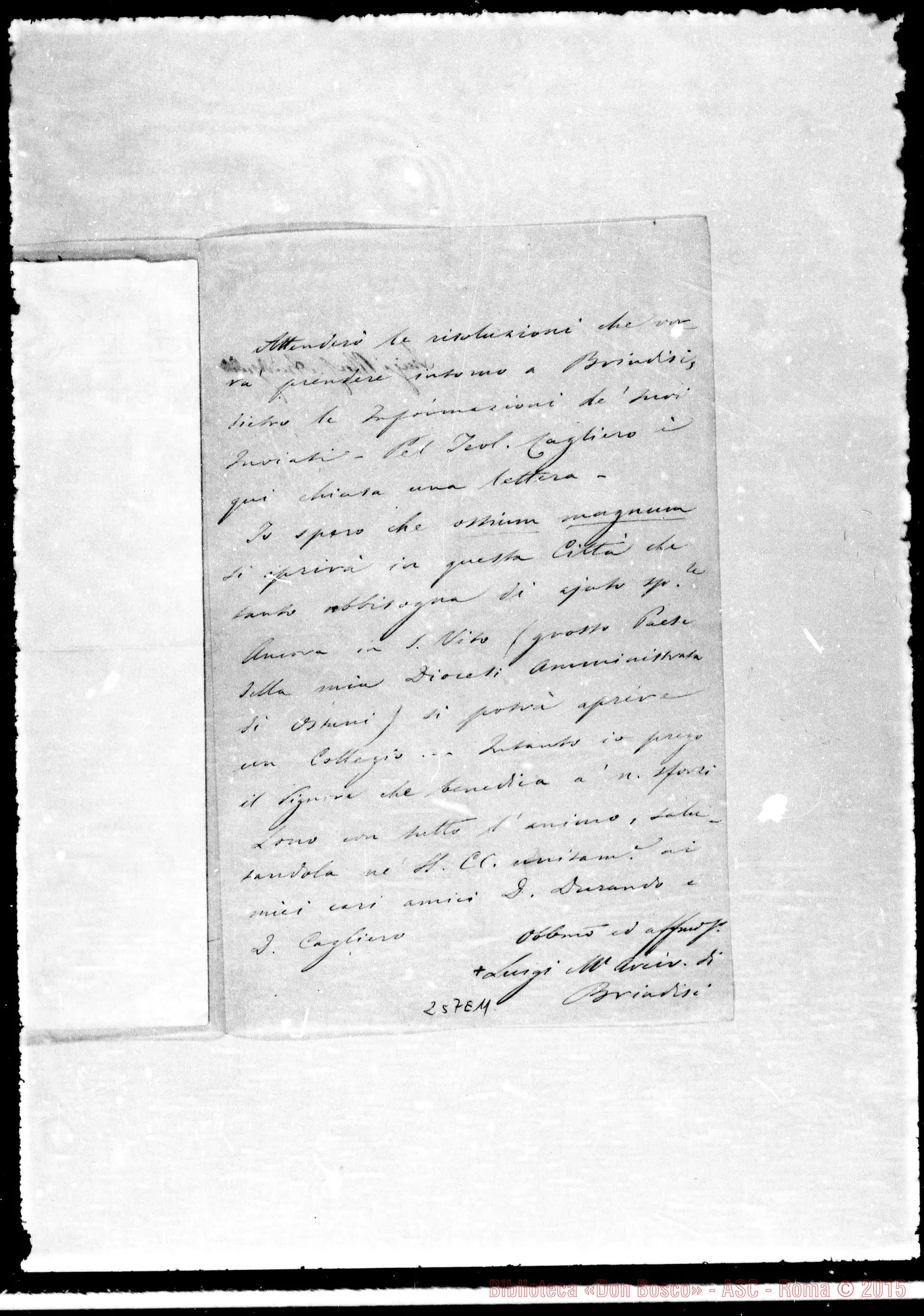 Fotogramma E 11 — Luigi Maria, arciv.-Cagliero