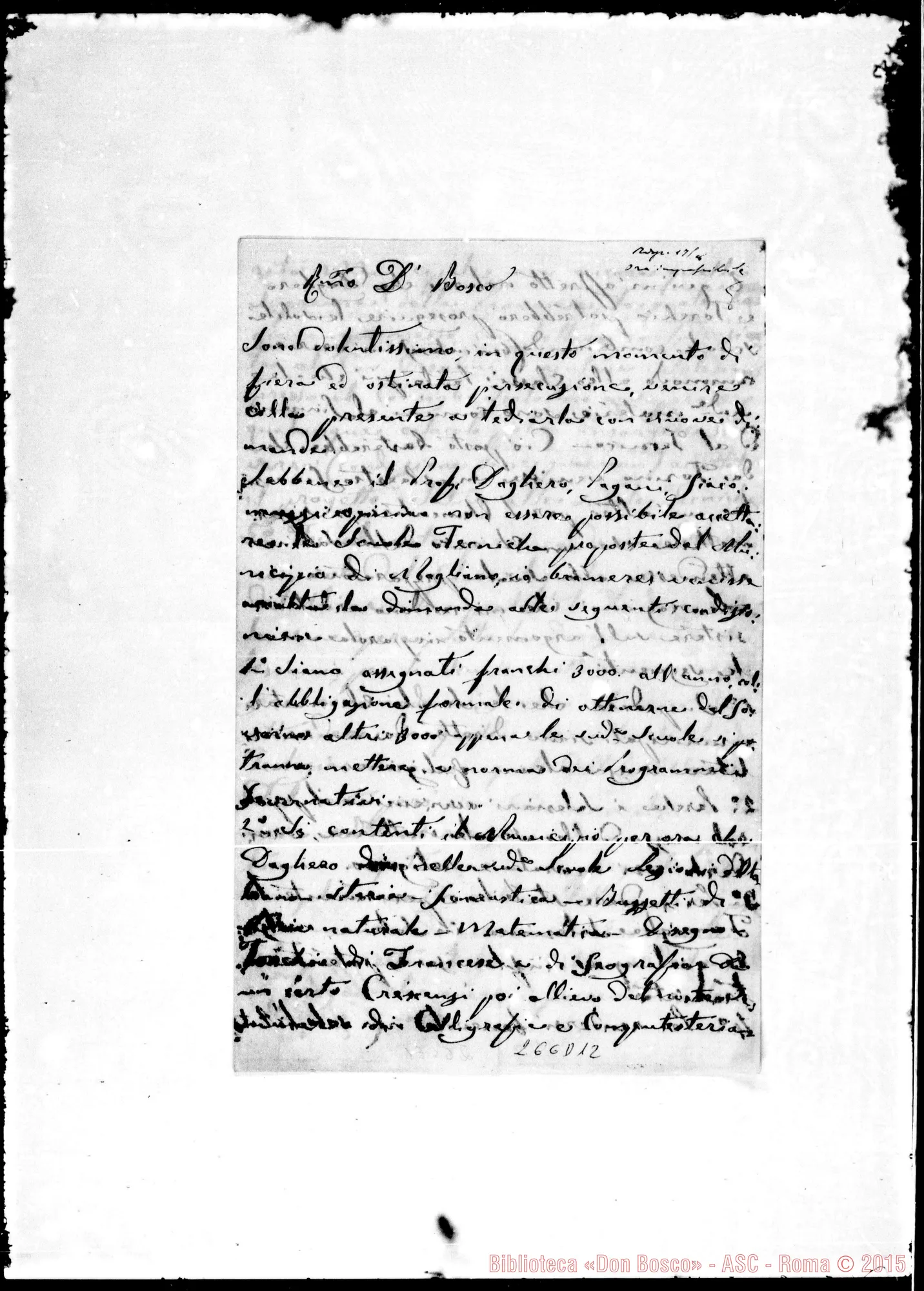 Fotogramma D 12 — Franco R.-Bosco