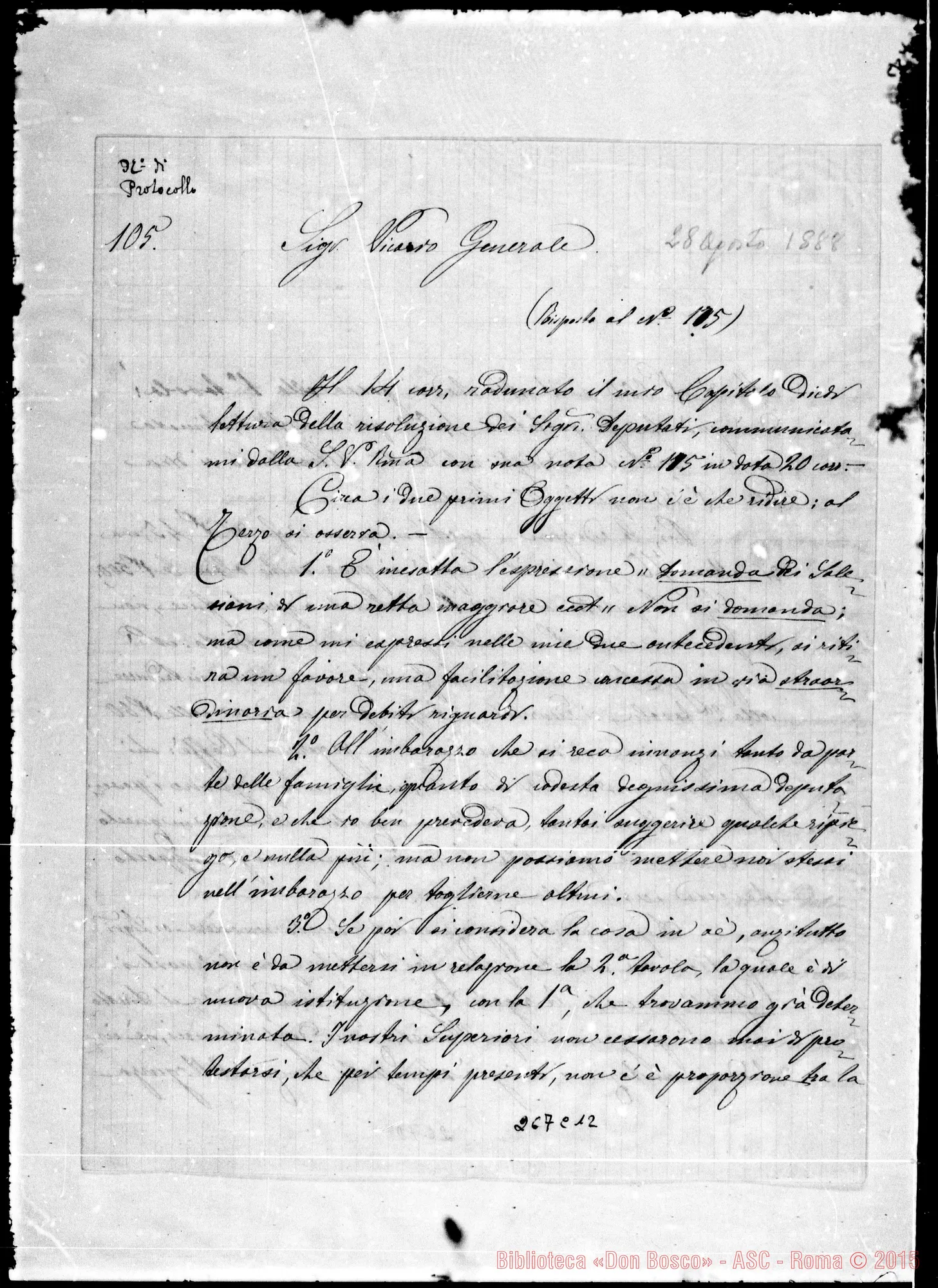 Fotogramma C 12 — Daghero-Vic. Generale