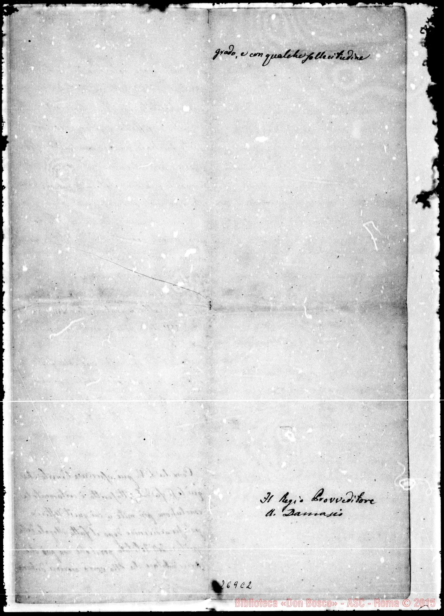 Fotogramma C 2 — Regio Provveditore-Rua