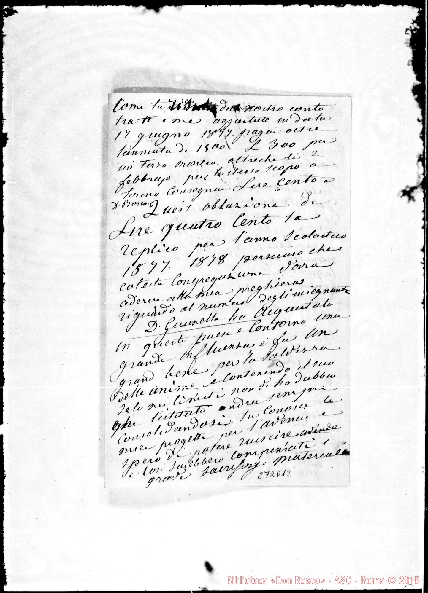 Fotogramma D 12 — Dupraz-Durando