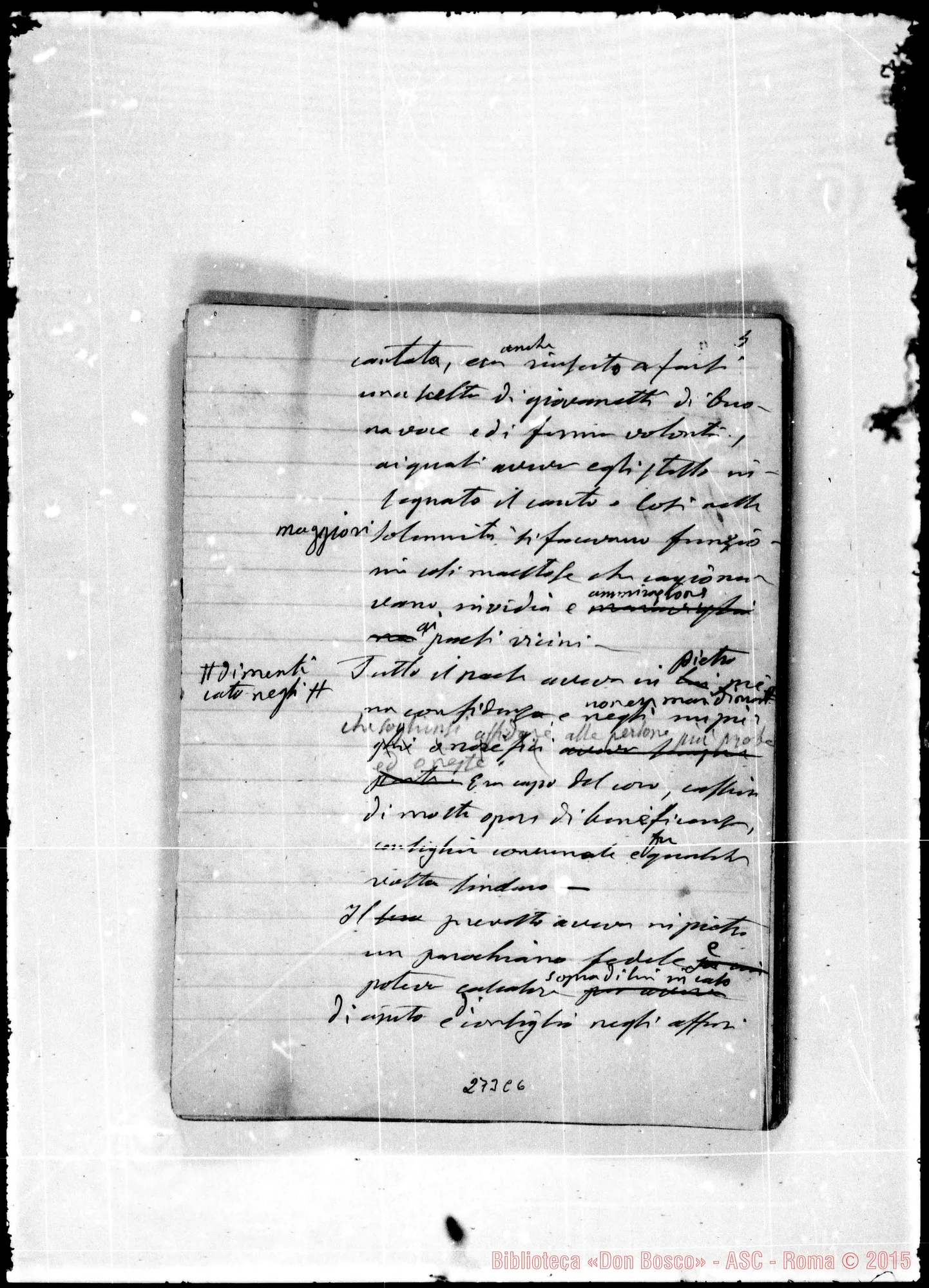 Fotogramma C 6 — Angelina, ossia, l’orfanella degli appenini. Ms. Bosco