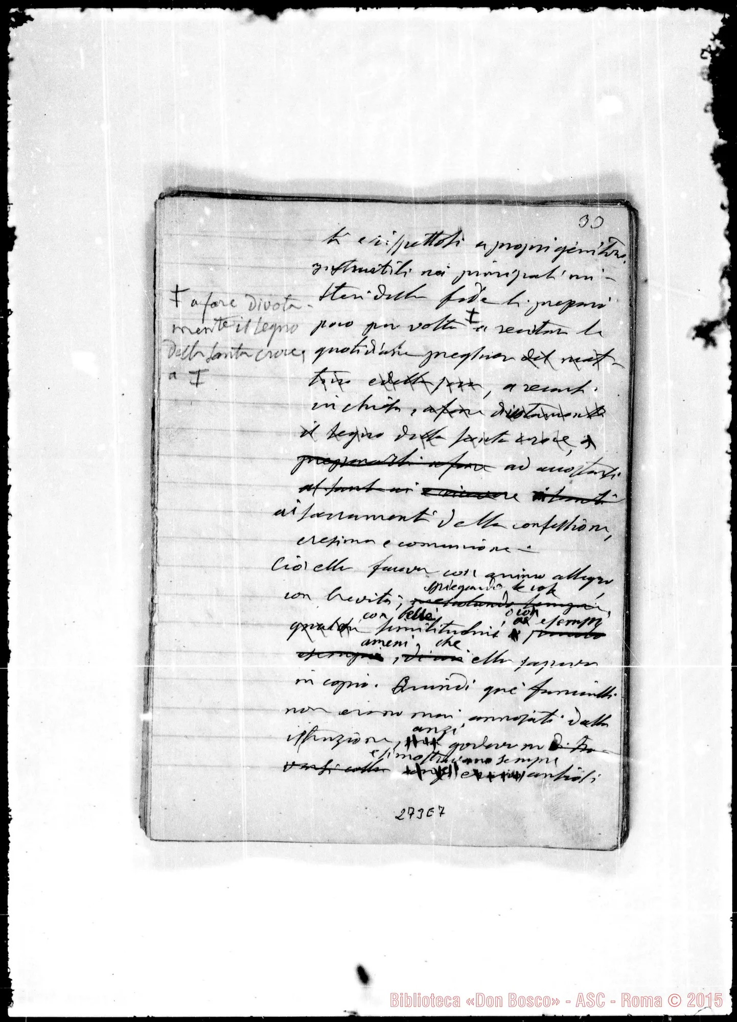 Fotogramma E 7 — Angelina, ossia, l’orfanella degli appenini. Ms. Bosco