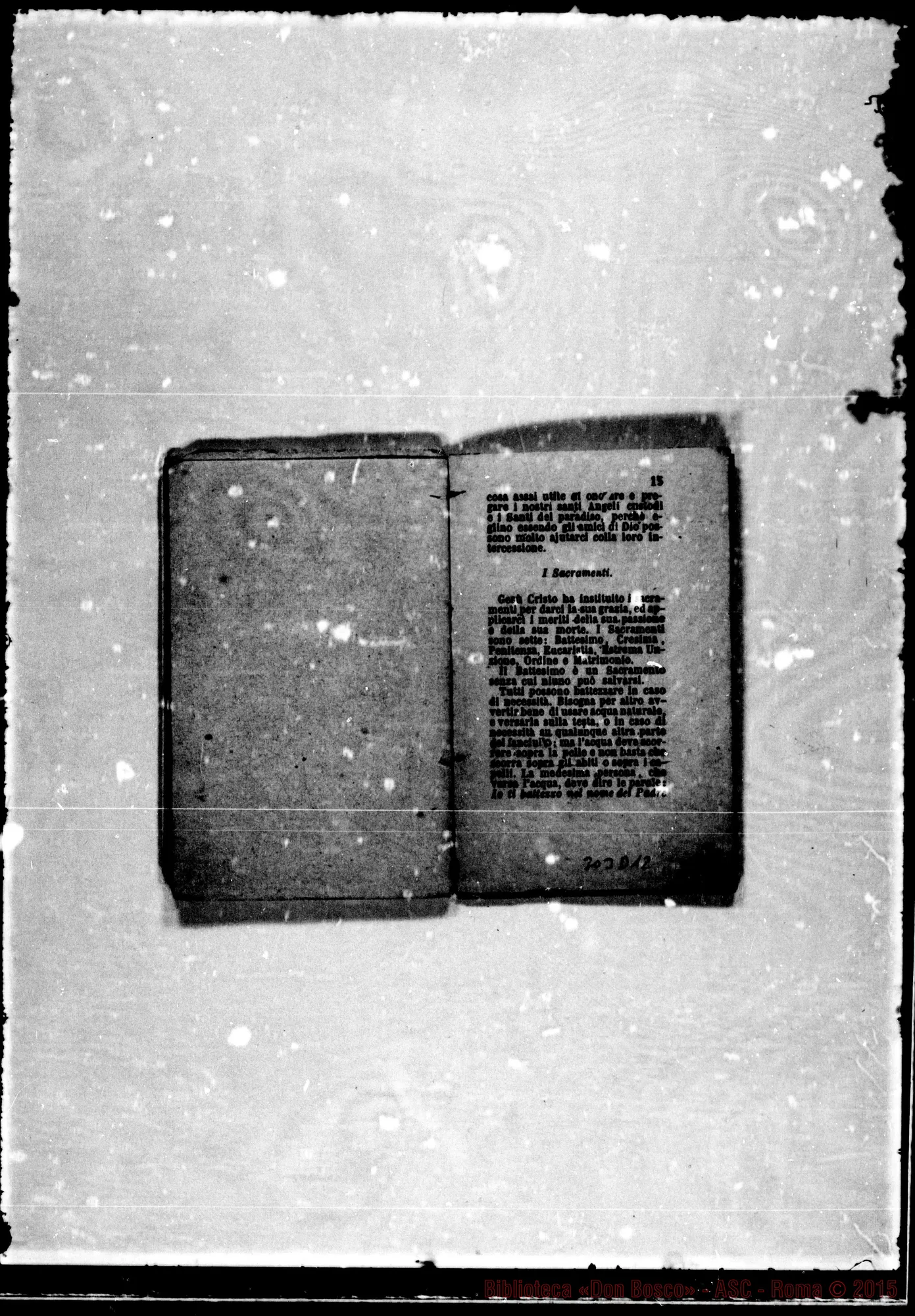 Fotogramma D 12 — Bozze per nuova ed. Stampato con correz. Bosco
