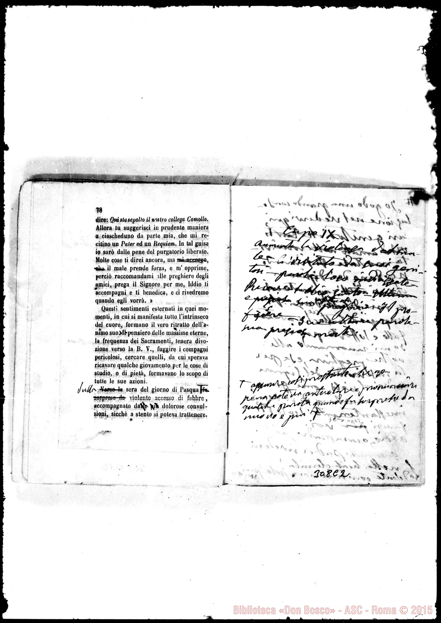 Fotogramma C 2 — Cenni sulla vita…» Bozze con correz. Bosco