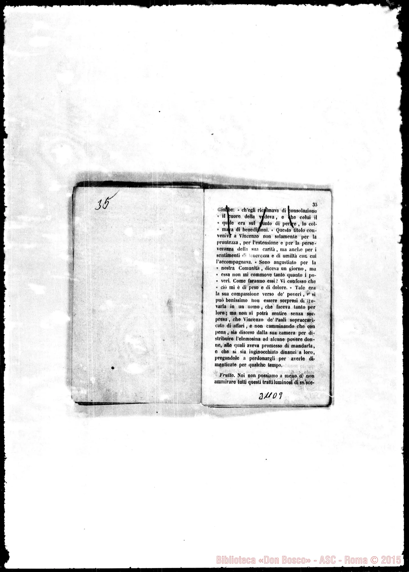 Fotogramma D 9 — Cristiano guidato alla virtù. Ed. con correz. per nuova ed. Autogr. Bosco