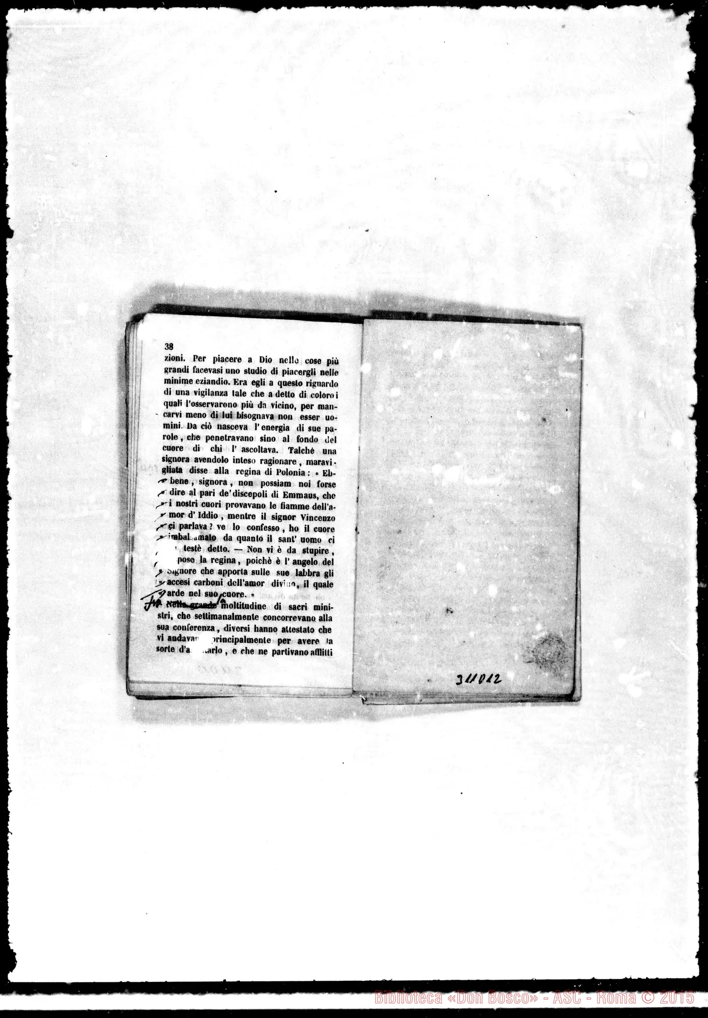 Fotogramma D 12 — Cristiano guidato alla virtù. Ed. con correz. per nuova ed. Autogr. Bosco