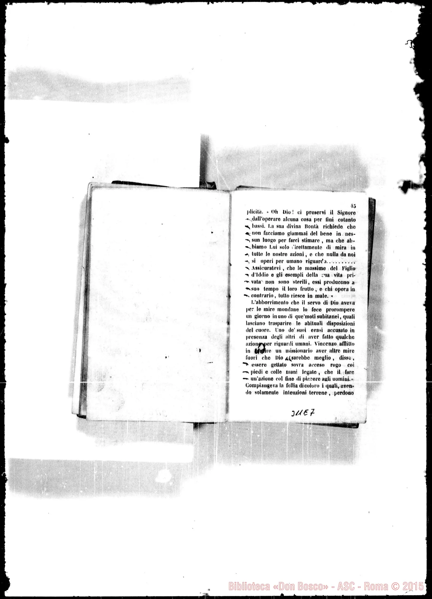 Fotogramma E 7 — Cristiano guidato alla virtù. Ed. con correz. per nuova ed. Autogr. Bosco