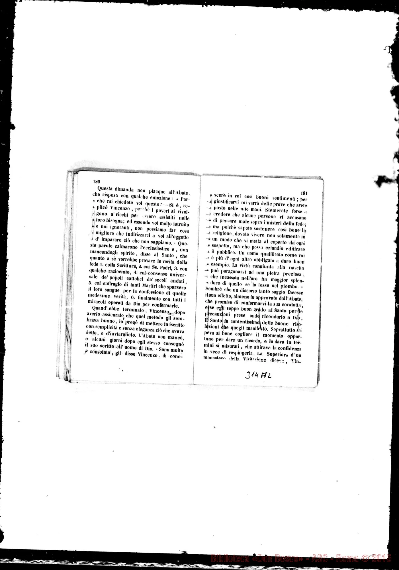 Fotogramma A 2 — Cristiano guidato alla virtù. Ed. con correz. per nuova ed. Autogr. Bosco