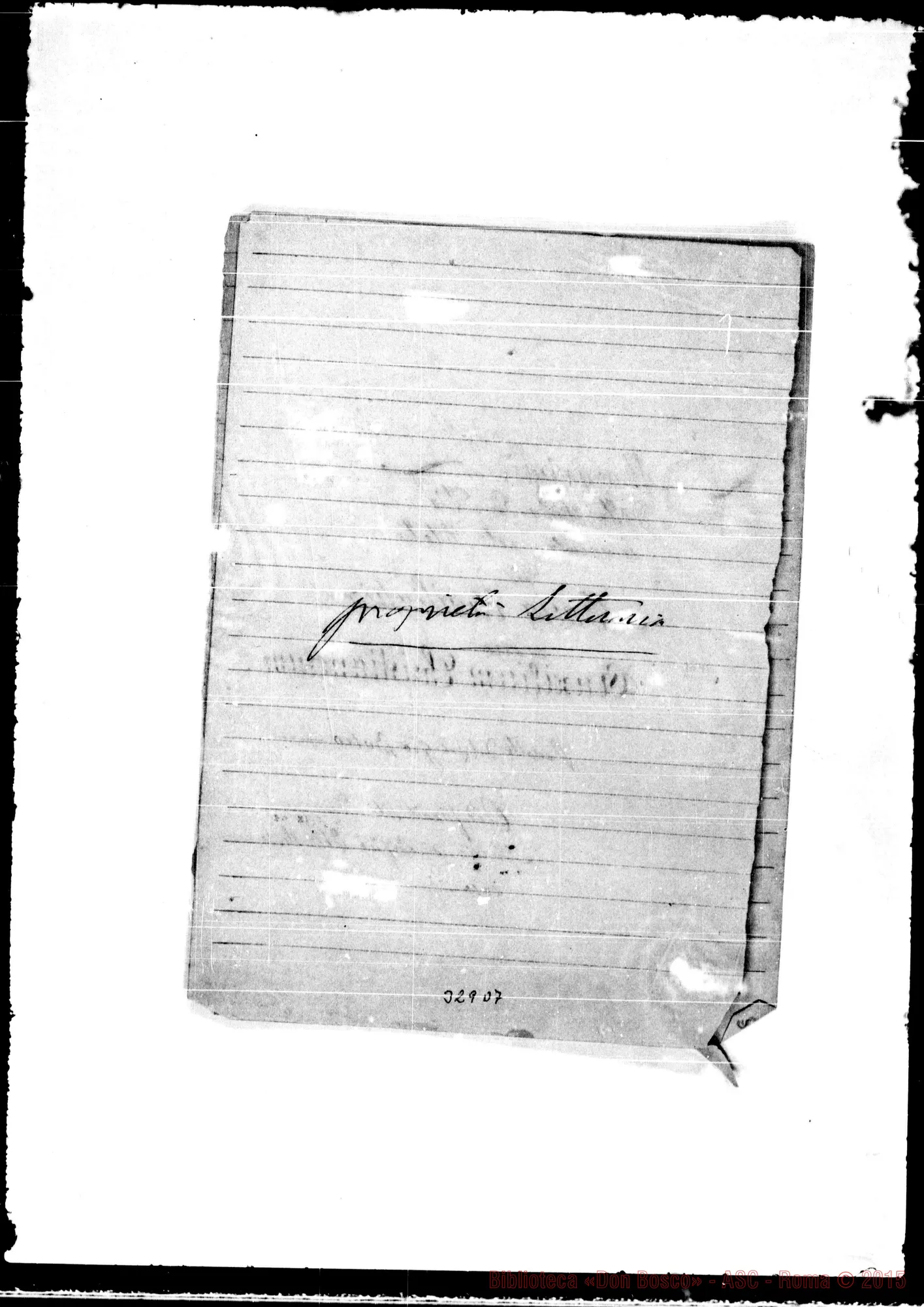 Fotogramma D 7 — Maraviglie della Madre di Dio… Ms. con correz. E aggiunte Bosco