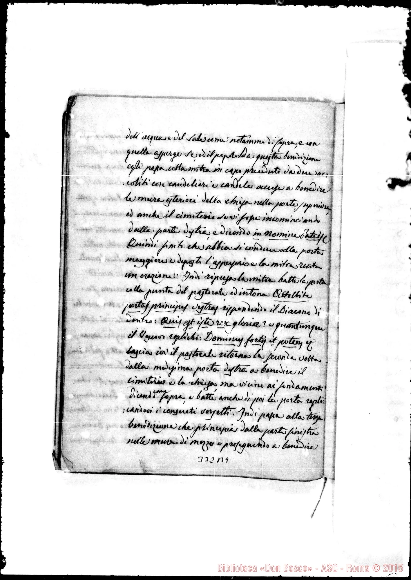 Fotogramma B 9 — Divozione E progetto di una chiesa… Ms. Bosco