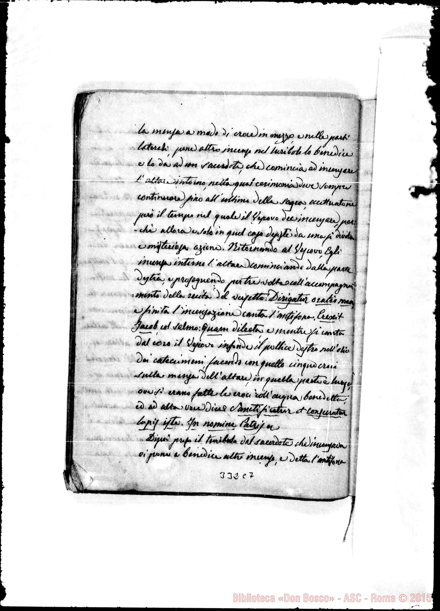 Fotogramma C 7 — Divozione E progetto di una chiesa… Ms. Bosco