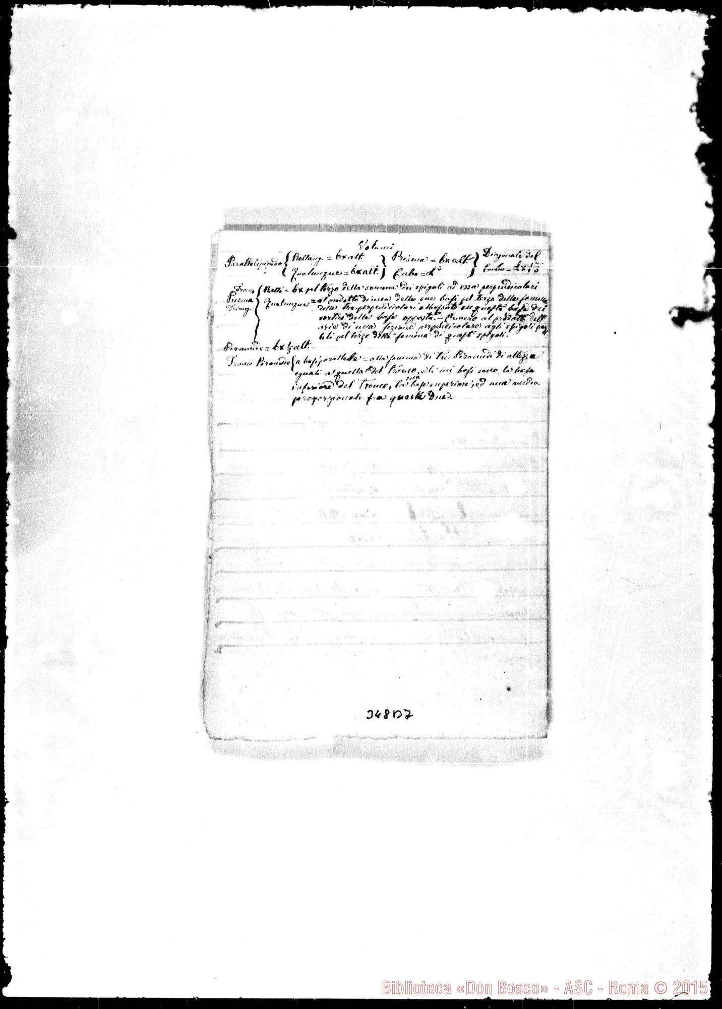 Fotogramma B 7 — «Leggi E Regolamenti…» Ms.