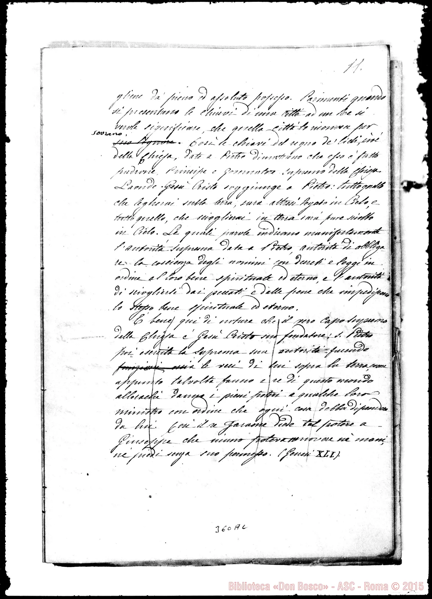 Fotogramma A 2 — Due supplementi ms. ma riveduti da D. Bosco