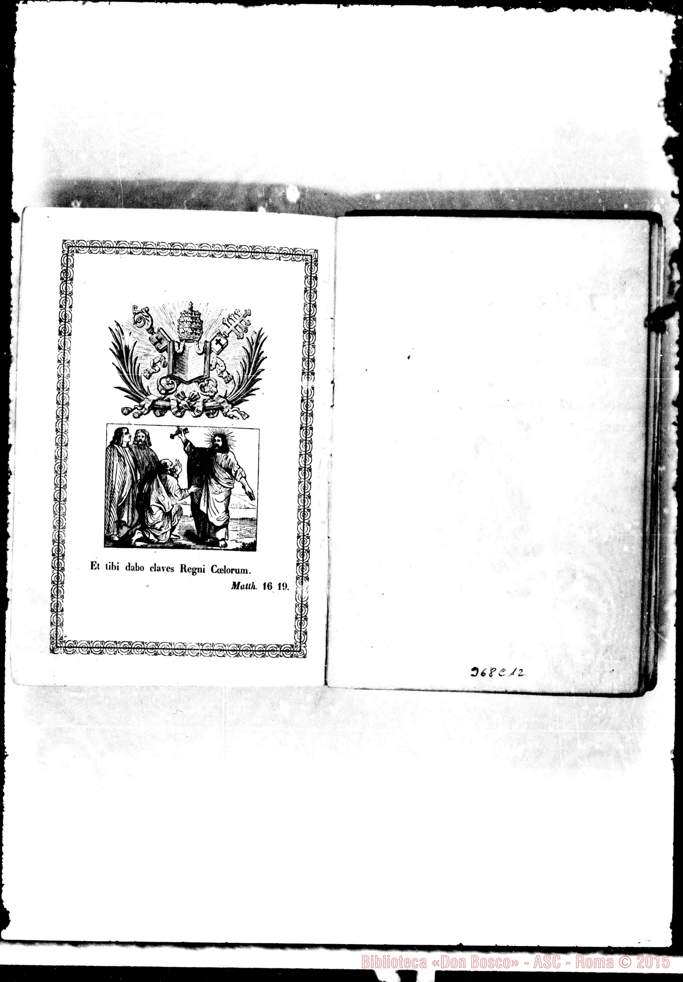 Fotogramma C 12 — Bozze per altra ed. Stampato con correz. E aggiunte Bosco