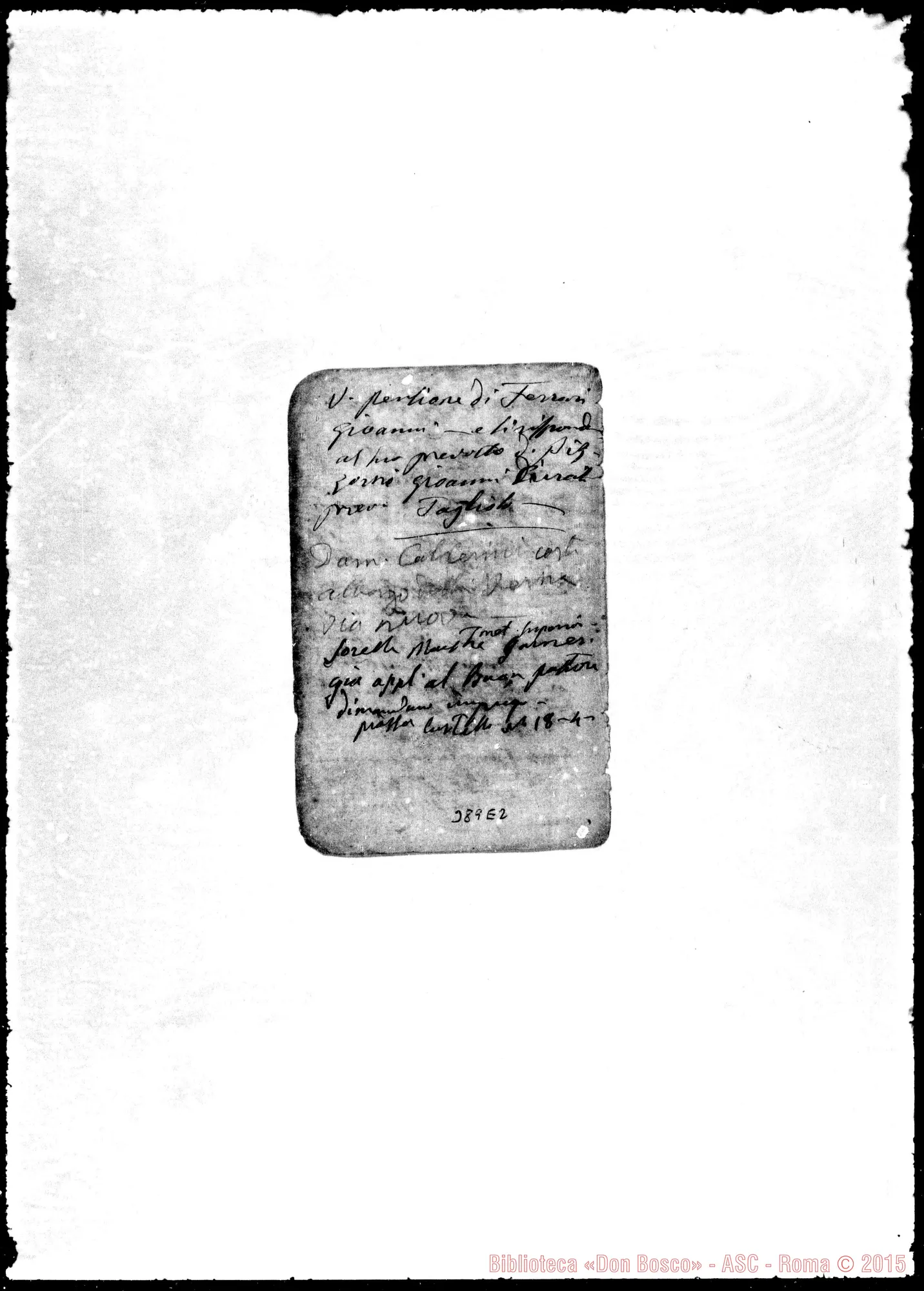 Fotogramma E 2 — Castello Maria