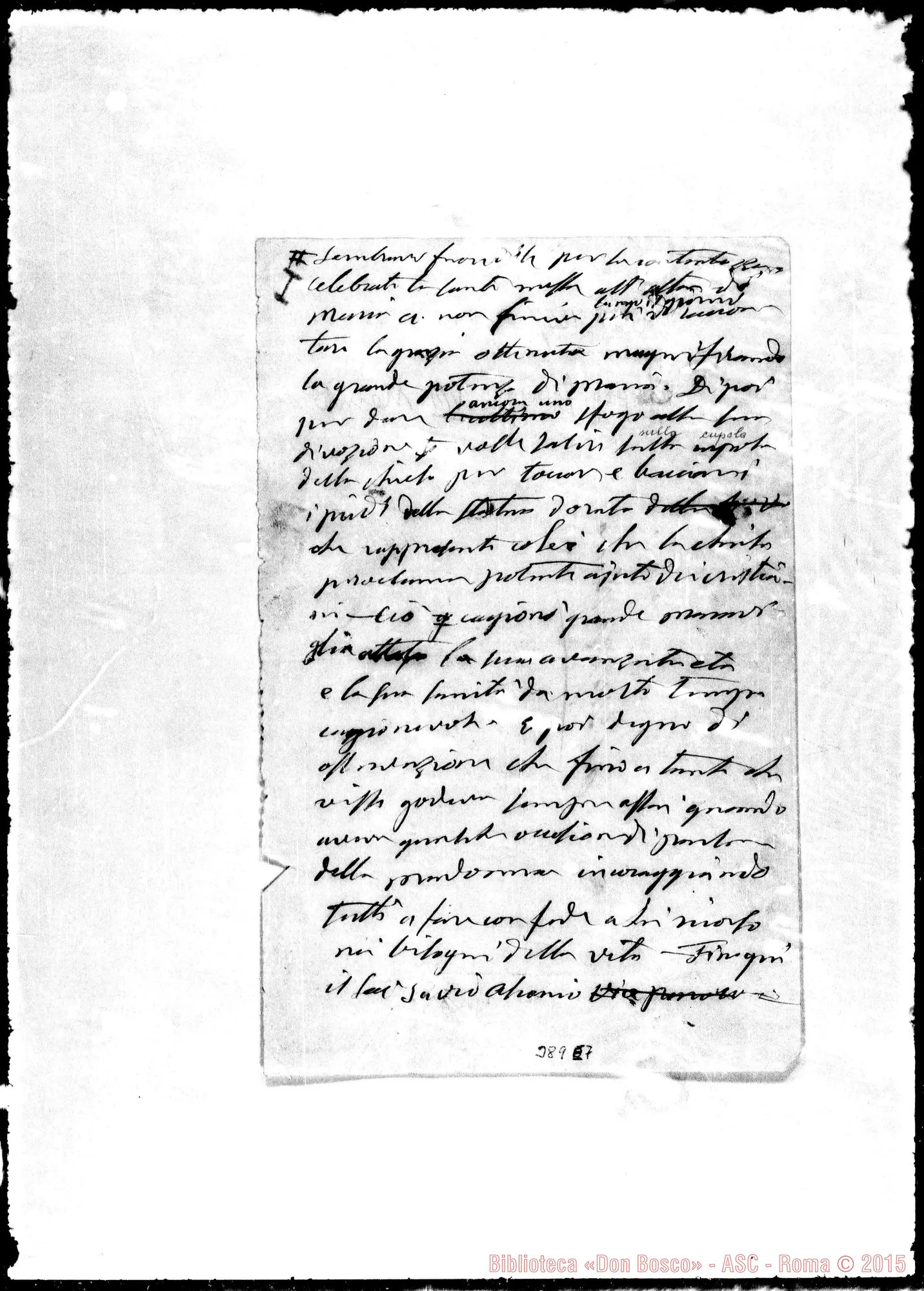 Fotogramma E 7 — Cinzano, teol.