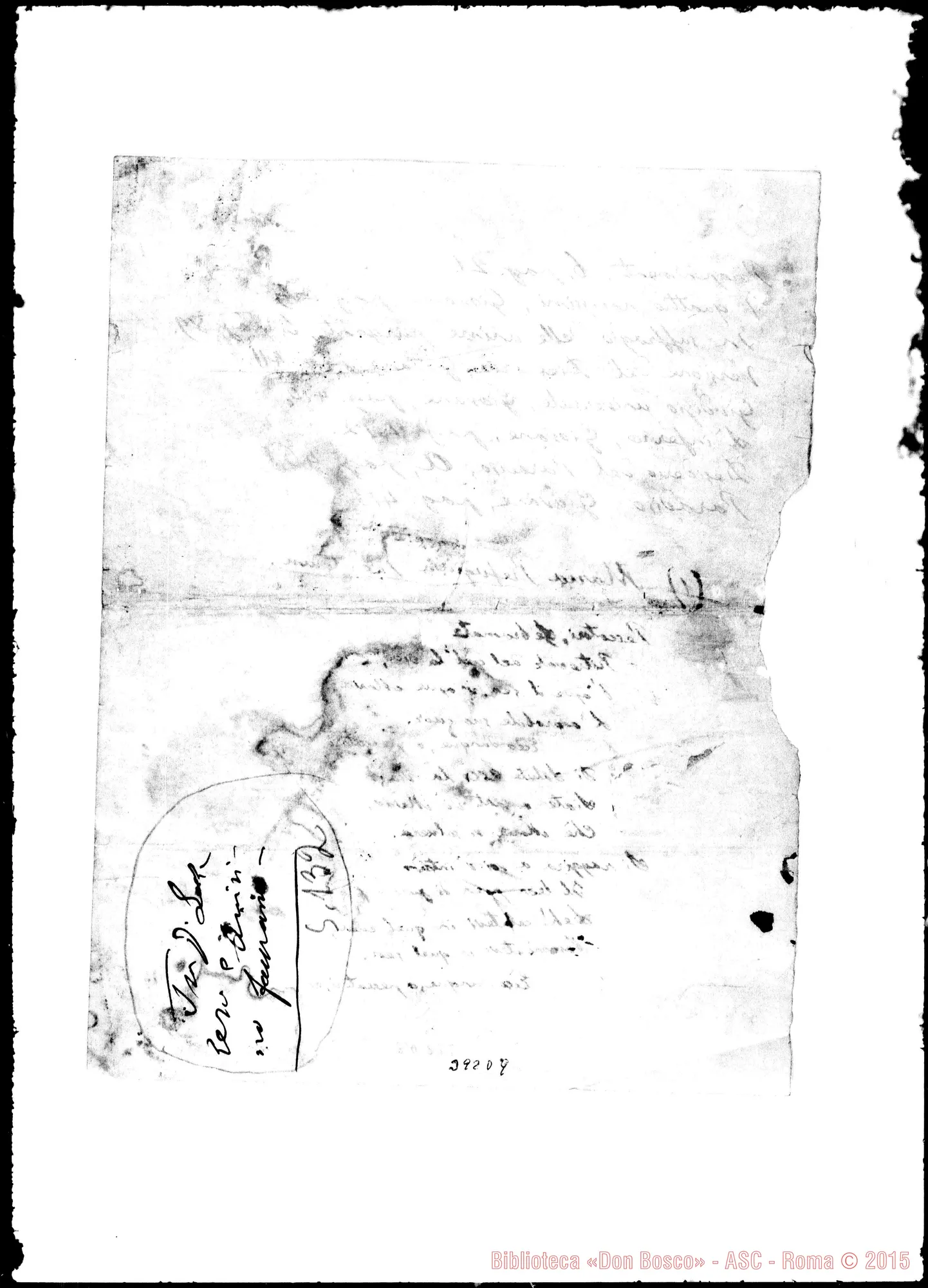 Fotogramma D 9 — Scelta di lodi Sacre