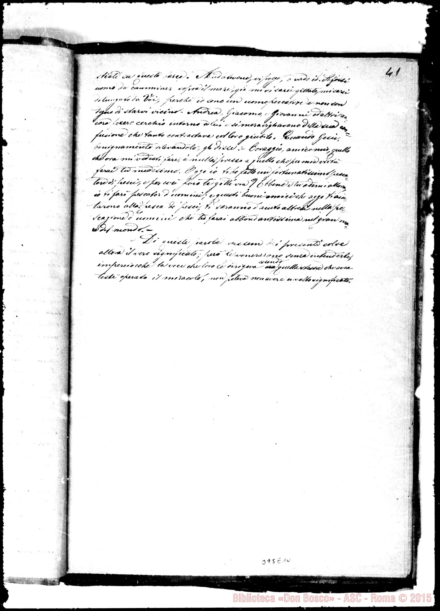 Fotogramma E 10 — «Ego rogavi prò te, Petre, ut non deficiat fides tua…»