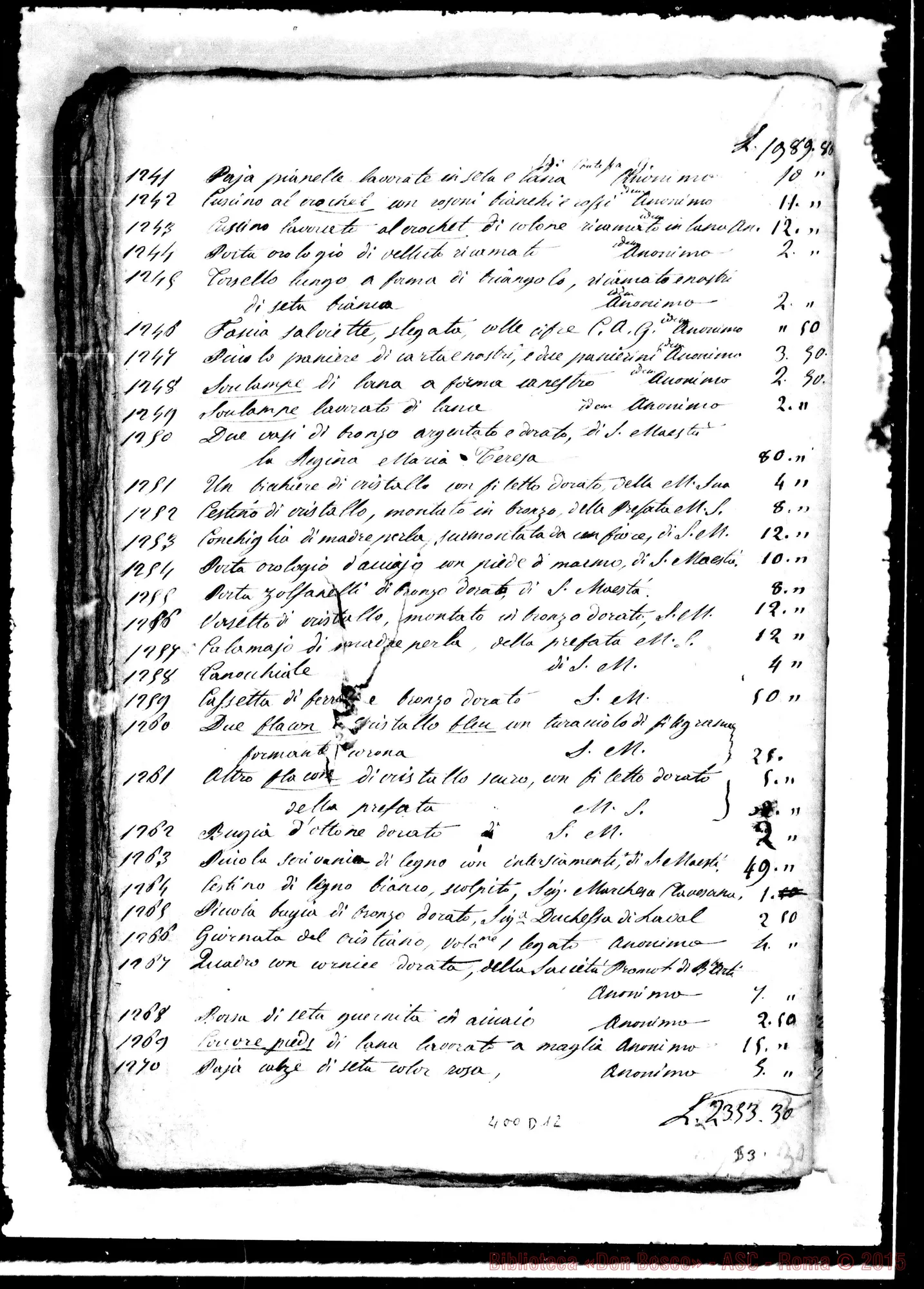 Fotogramma D 12