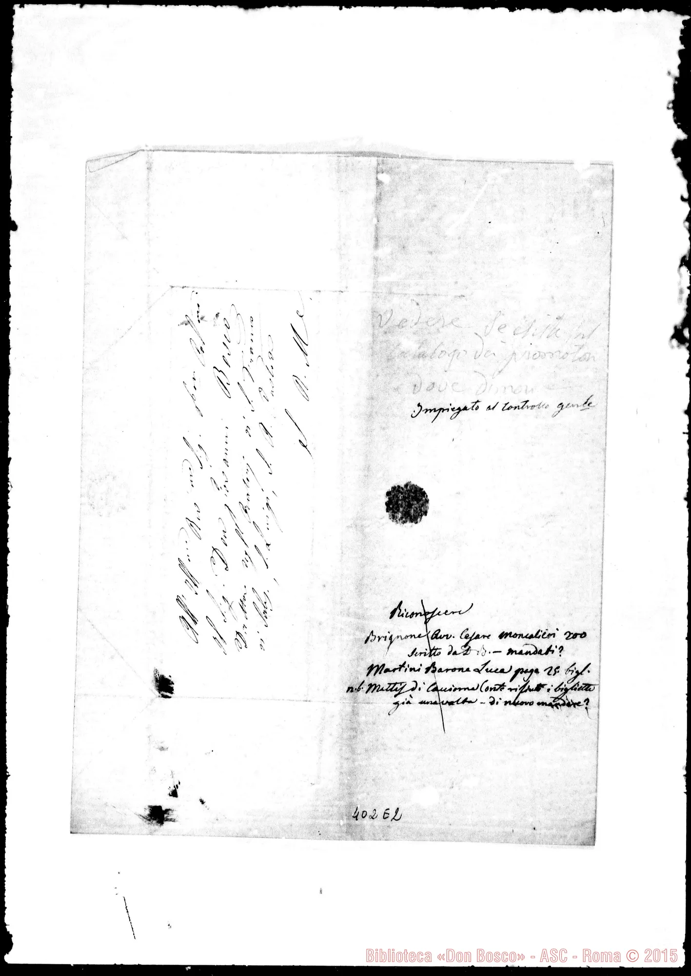 Fotogramma E 2 — Carron-Molto Rev.do Sig. Bosco