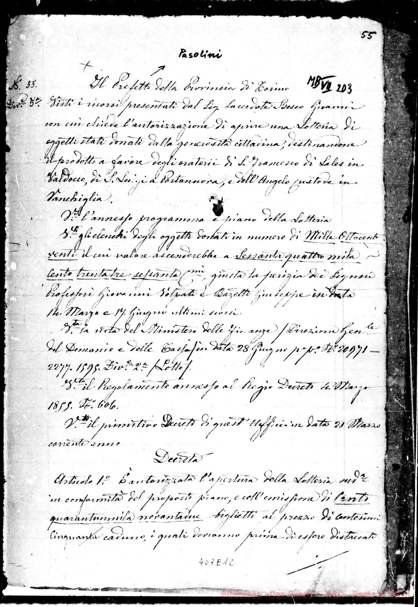 Fotogramma E 12