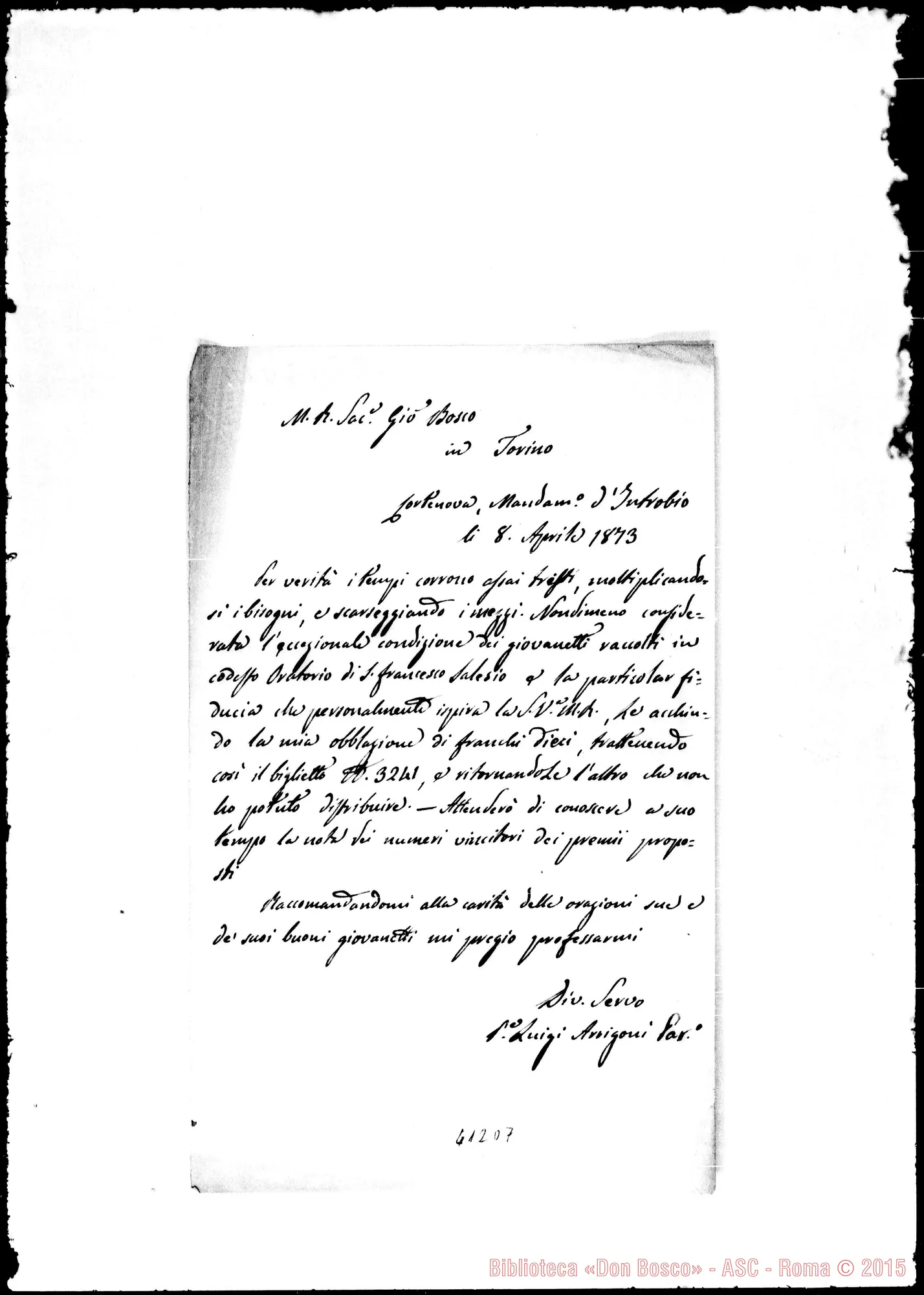 Fotogramma D 7 — Arrigoni-Bosco