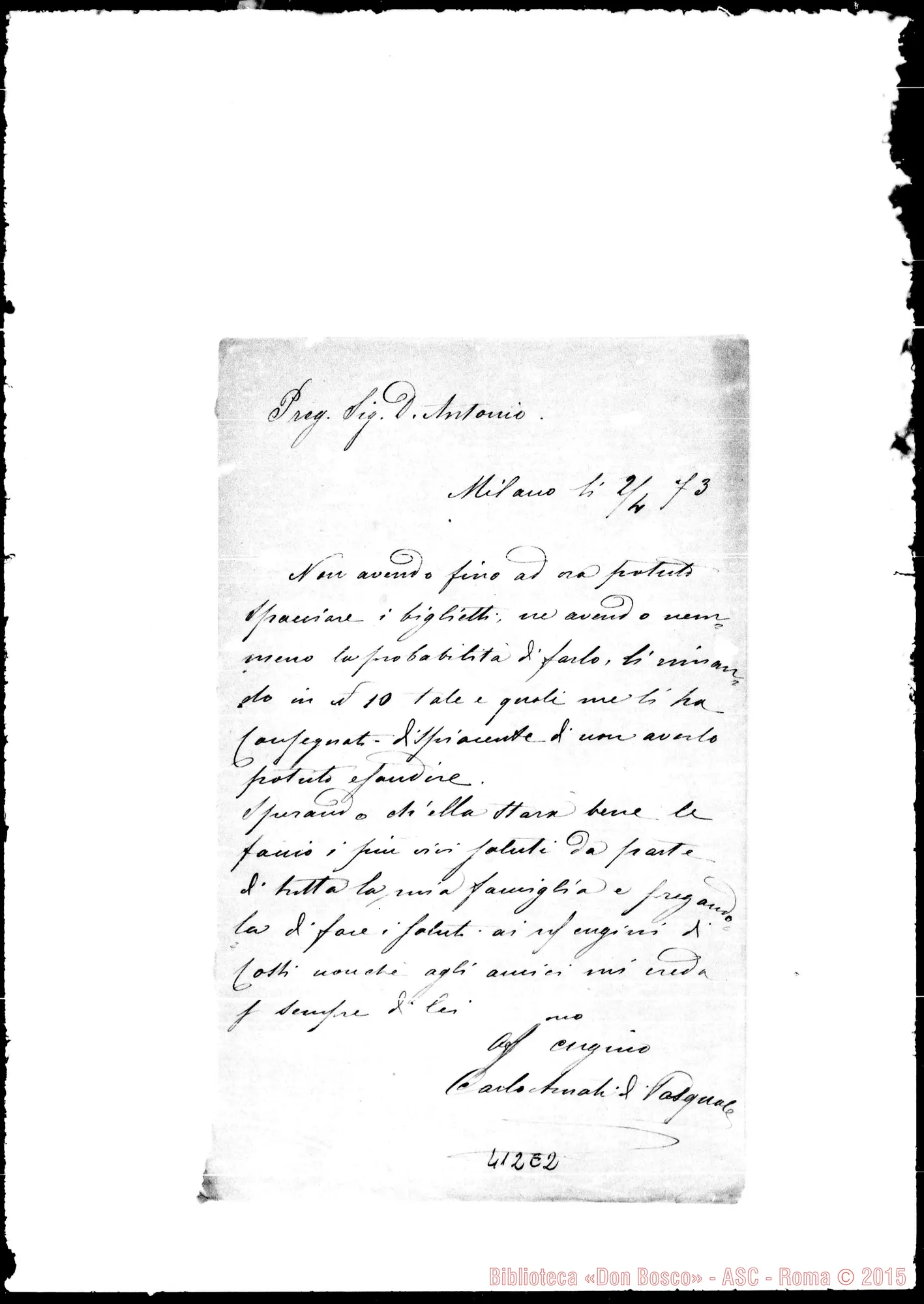 Fotogramma E 2 — Amati-D. Antonio (Sala)