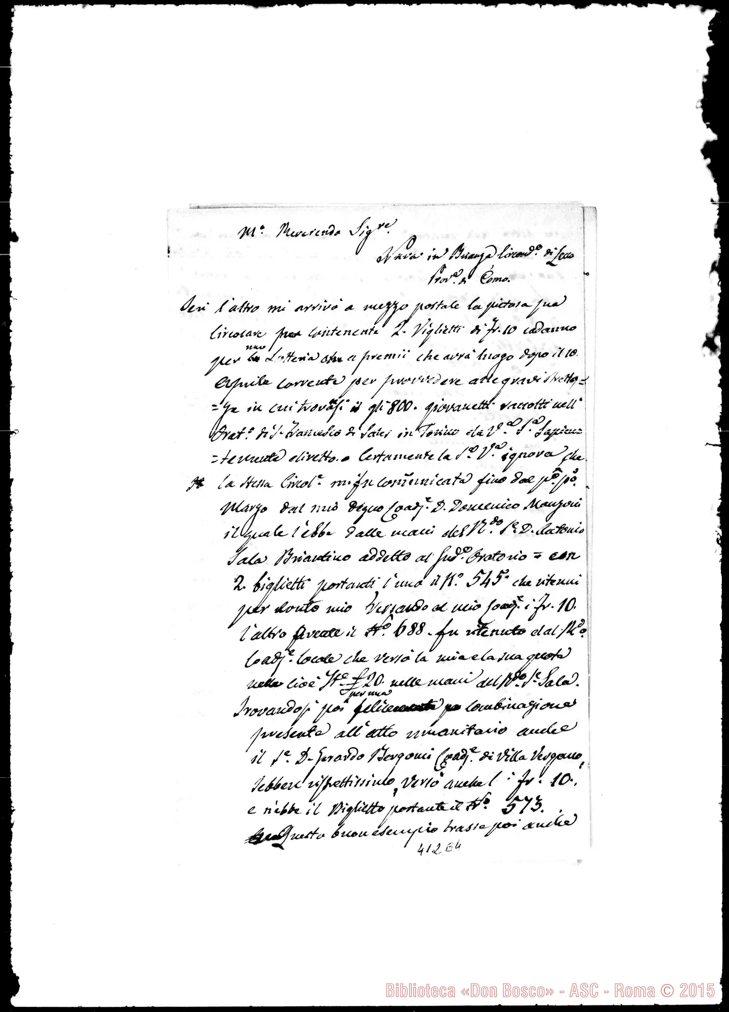Fotogramma E 4 — Acquistapace-Rev.do Sig.