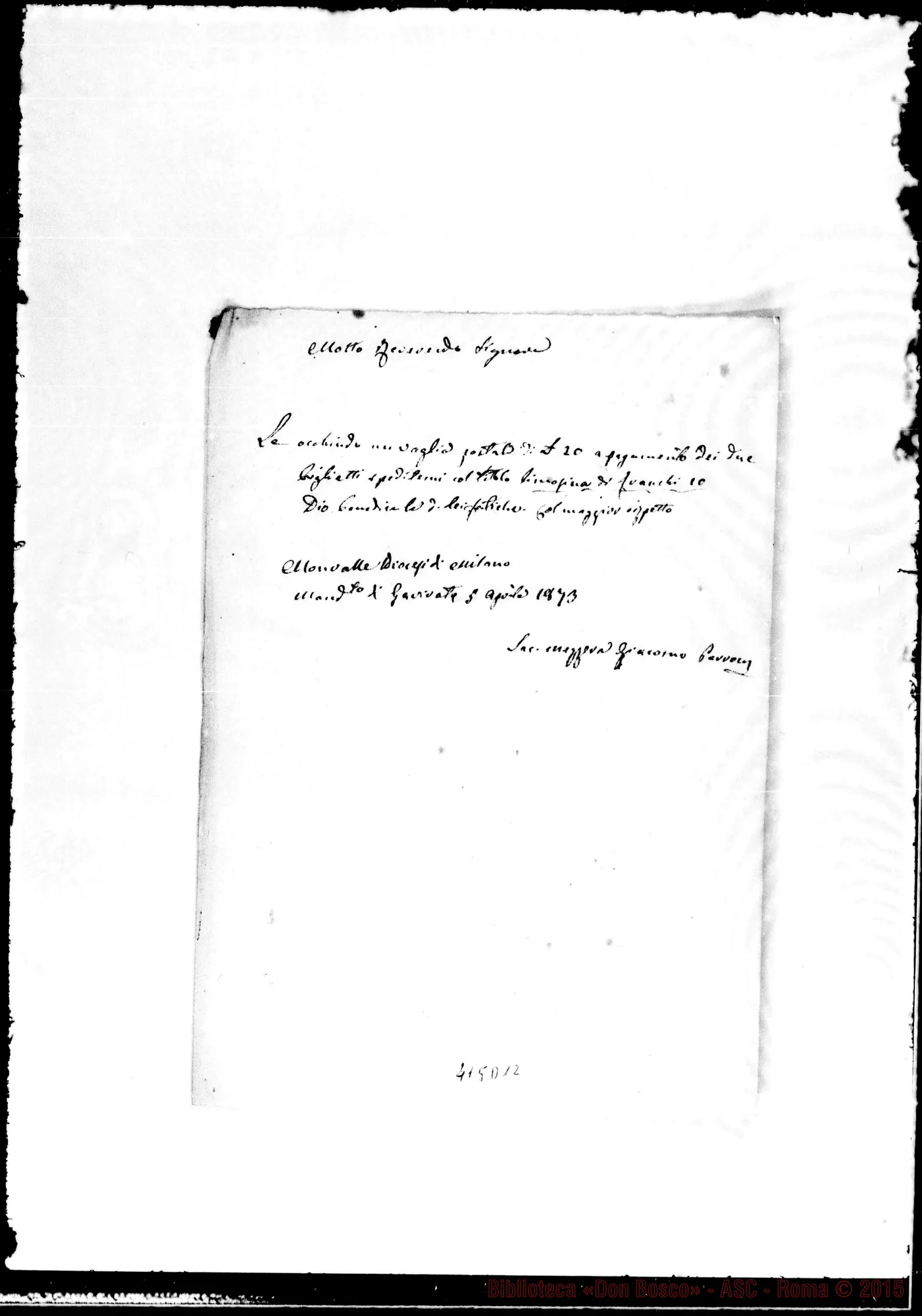 Fotogramma D 12 — Mezzera-Molto Rev.do Sig.