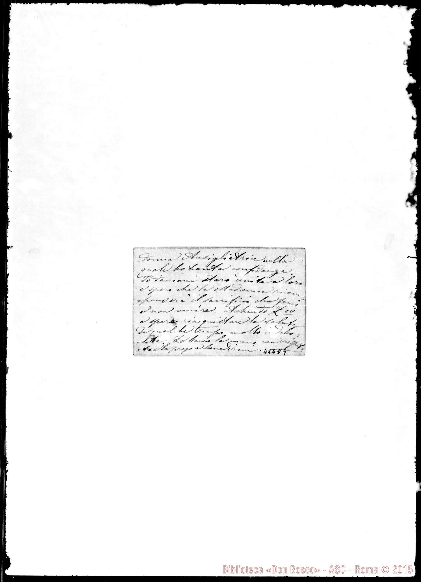 Fotogramma D 9 — Radice-Bosco