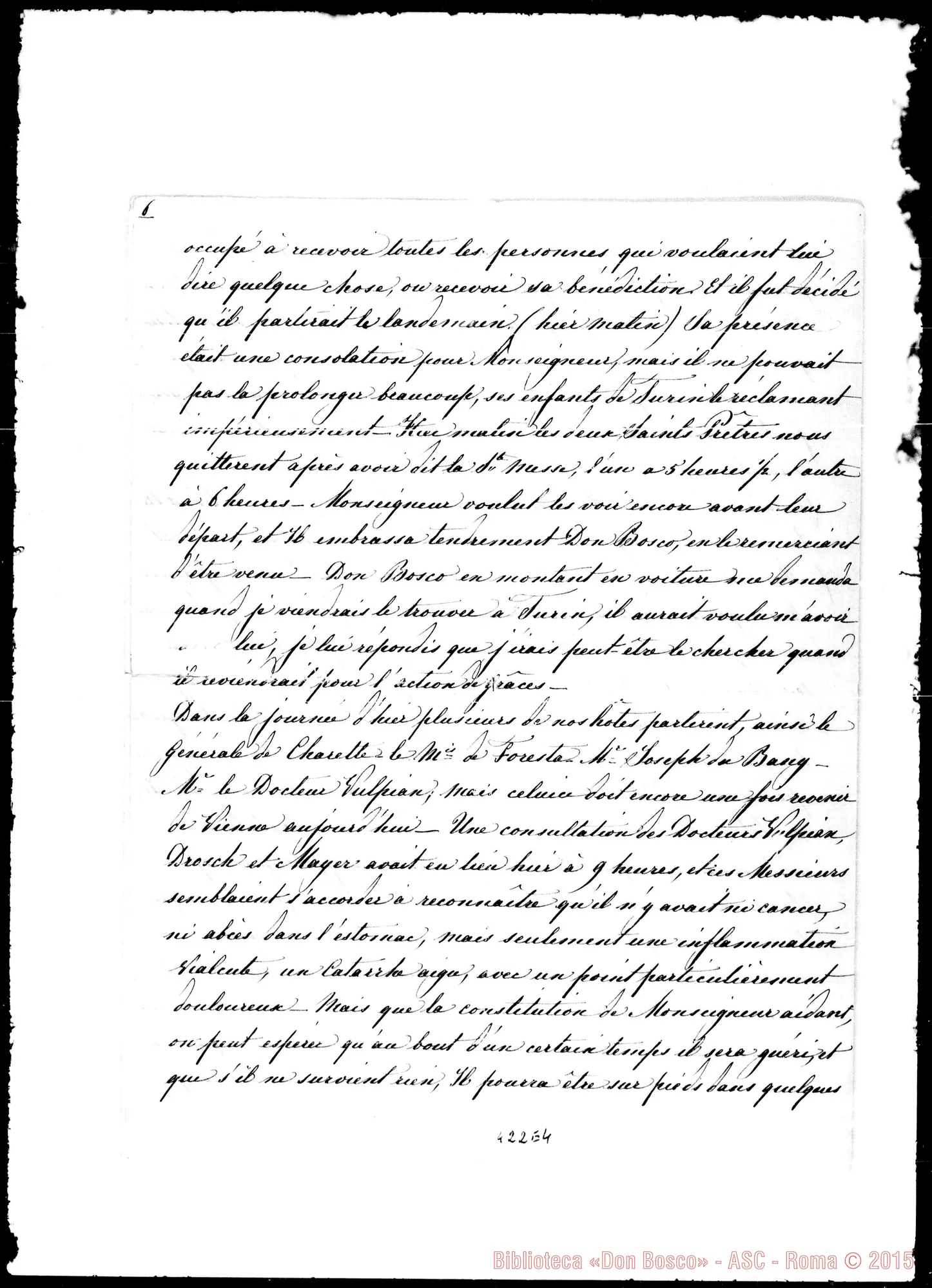 Fotogramma E 4 — Frohdorf: Abbé Curé-Nunzio di Vienna