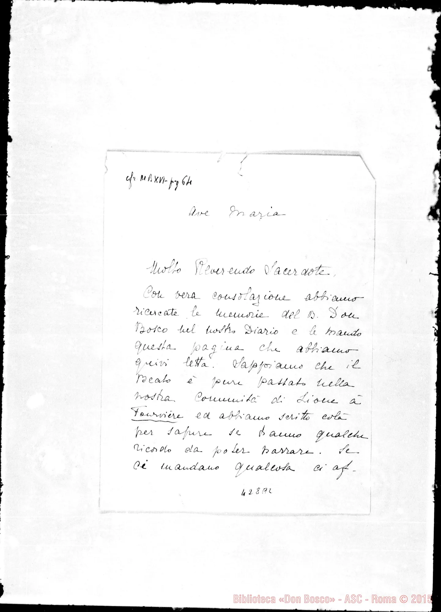 Fotogramma A 2 — Pucci-Molto Rev.do Sacerdote