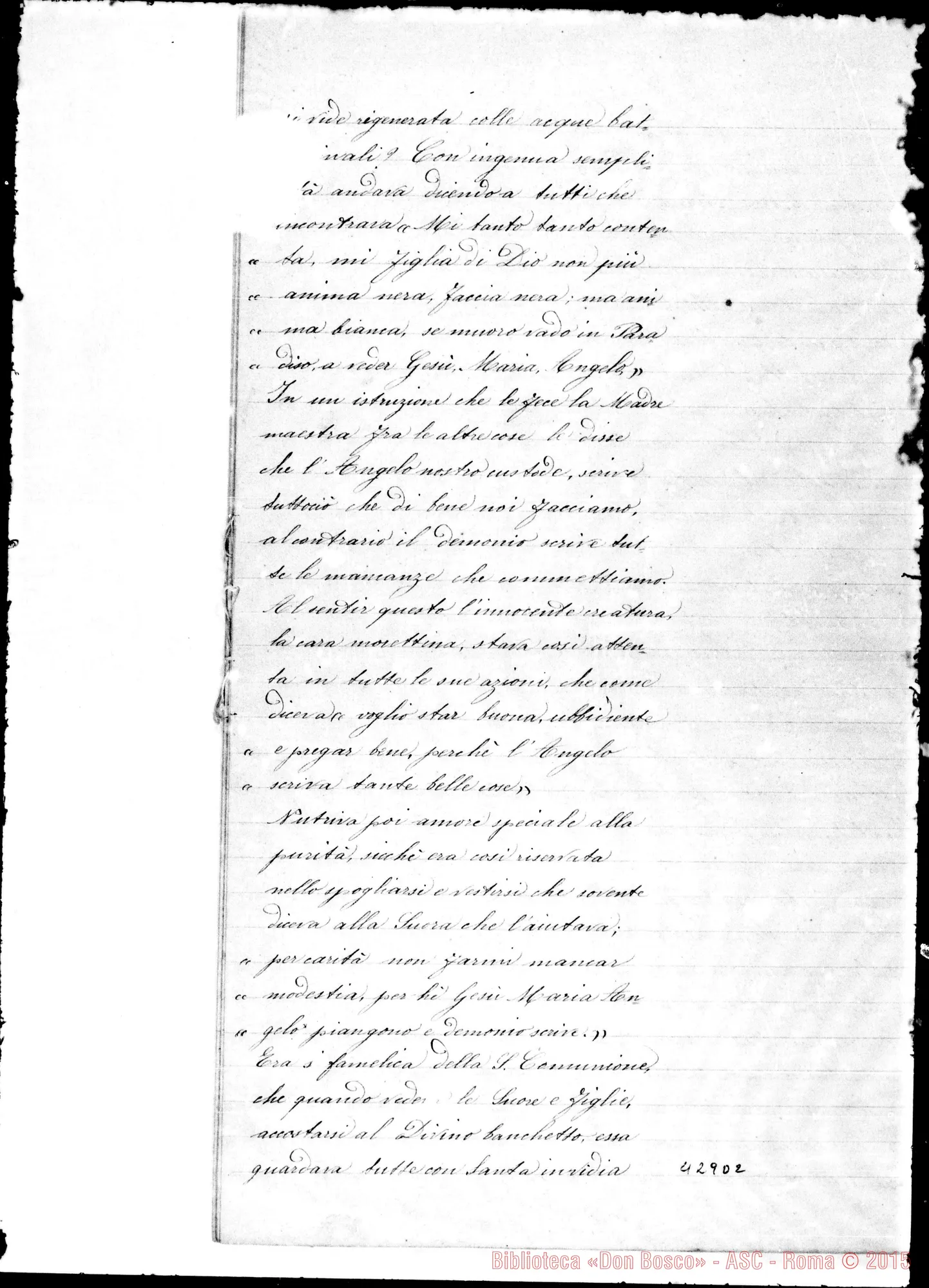 Fotogramma D 2 — Brevi notizie… giovane Araba Bakita…