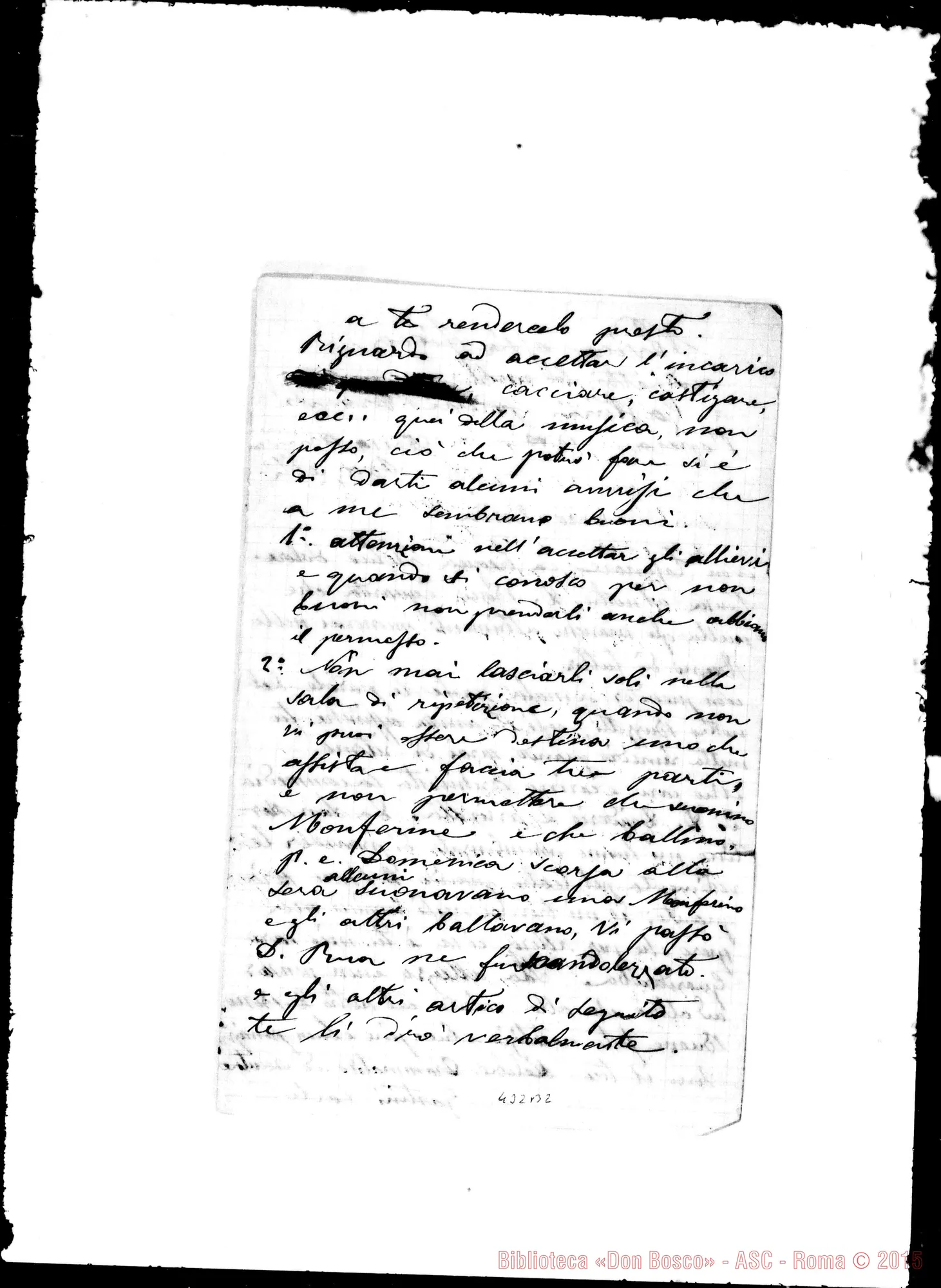 Fotogramma B 2 — Buzzetti-Enria Pietro. Acclusa altra di Gastini Carlo-Enria Pietro
