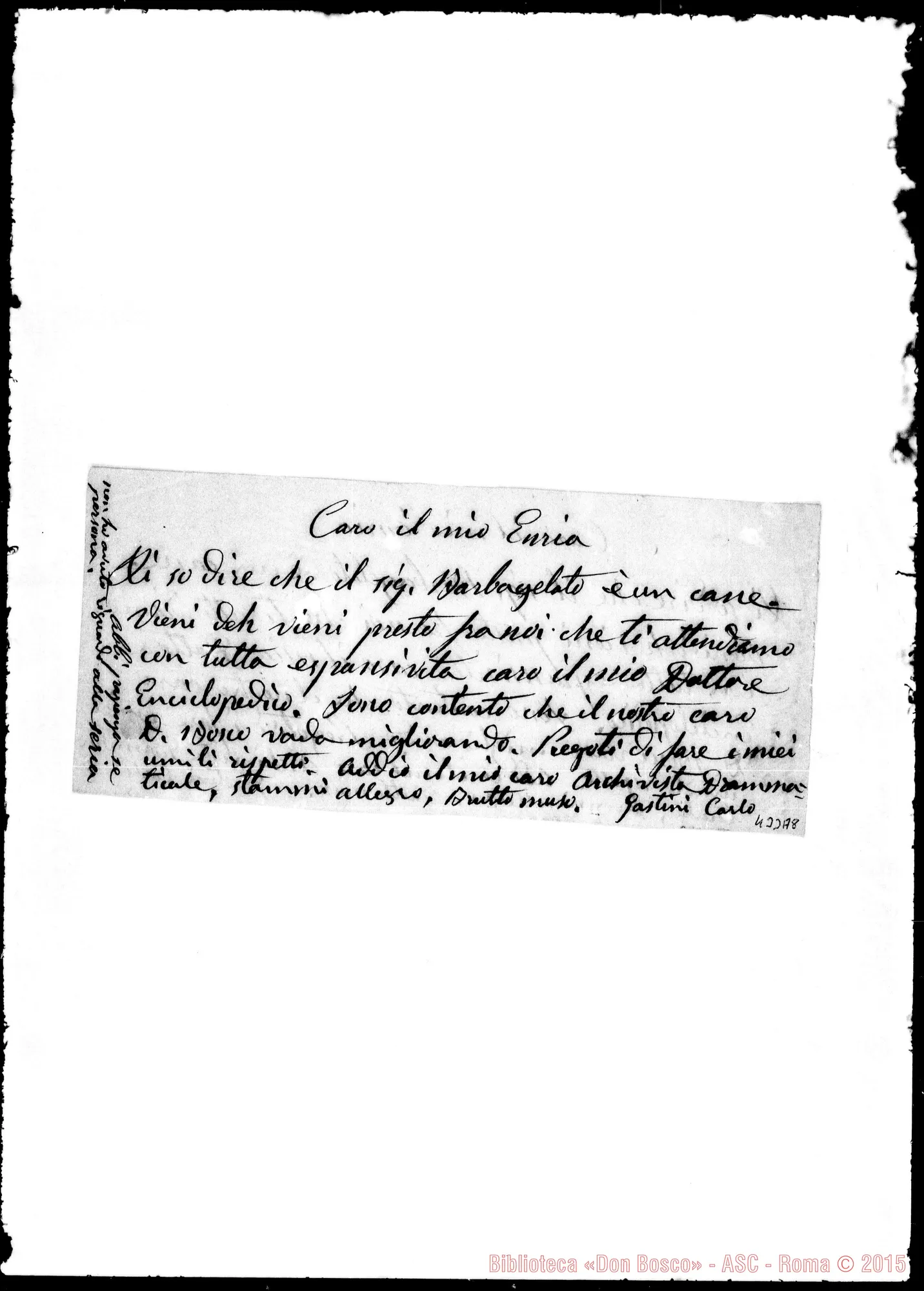 Fotogramma A 8 — Gastini-Enria Pietro
