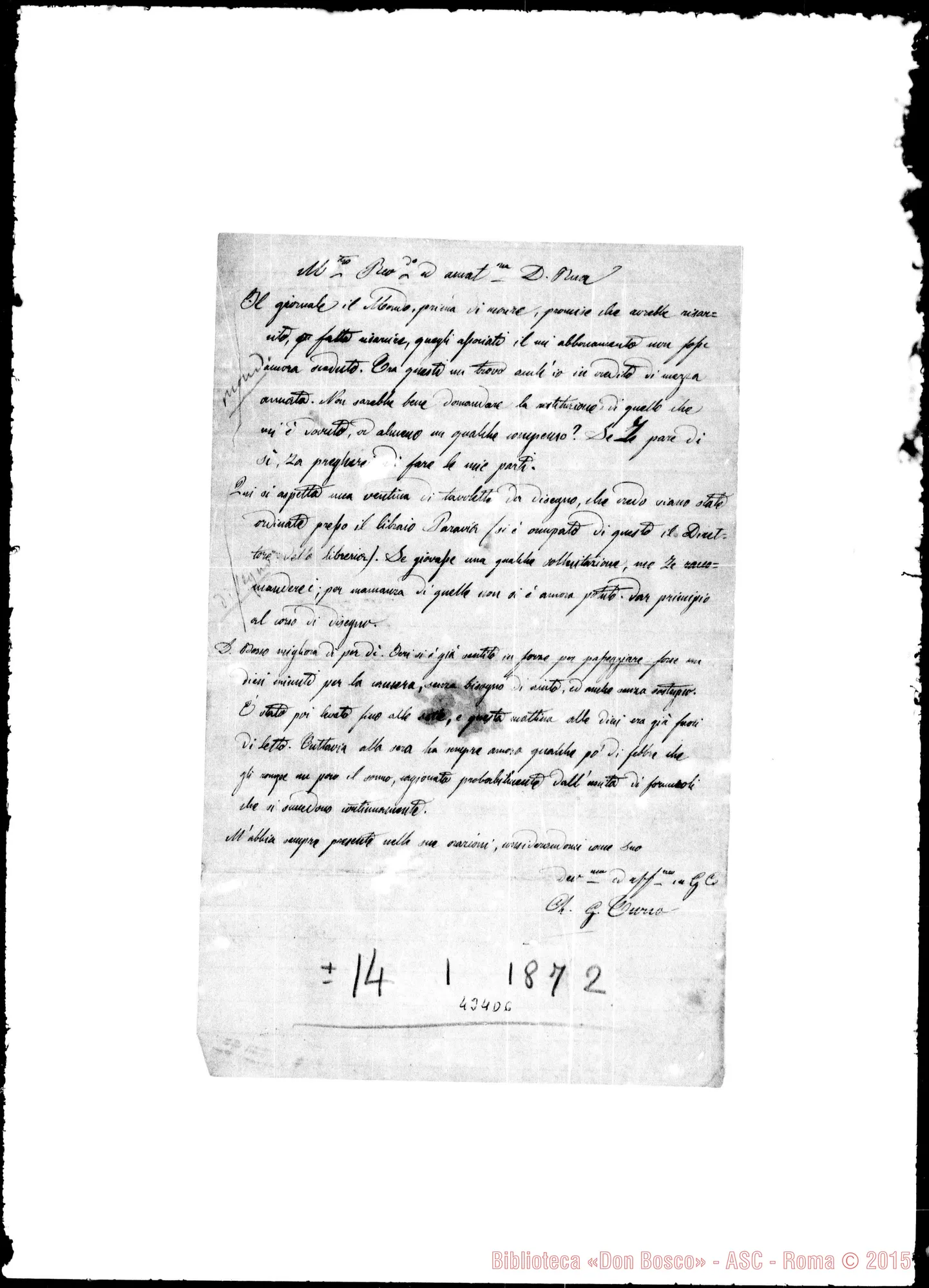 Fotogramma D 6 — Ch. G. Turco-Rua