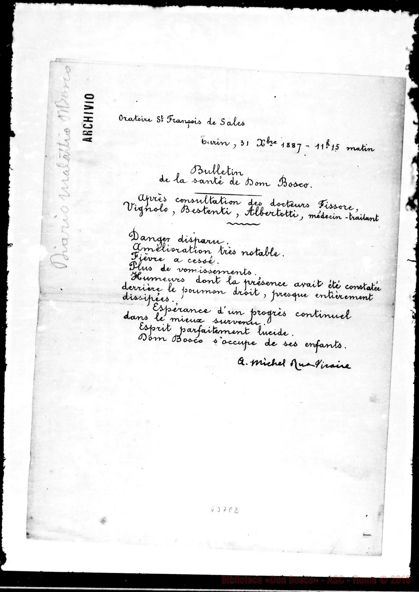 Fotogramma E 2 — Rua-Carissimo in G.C. 31-12-1887