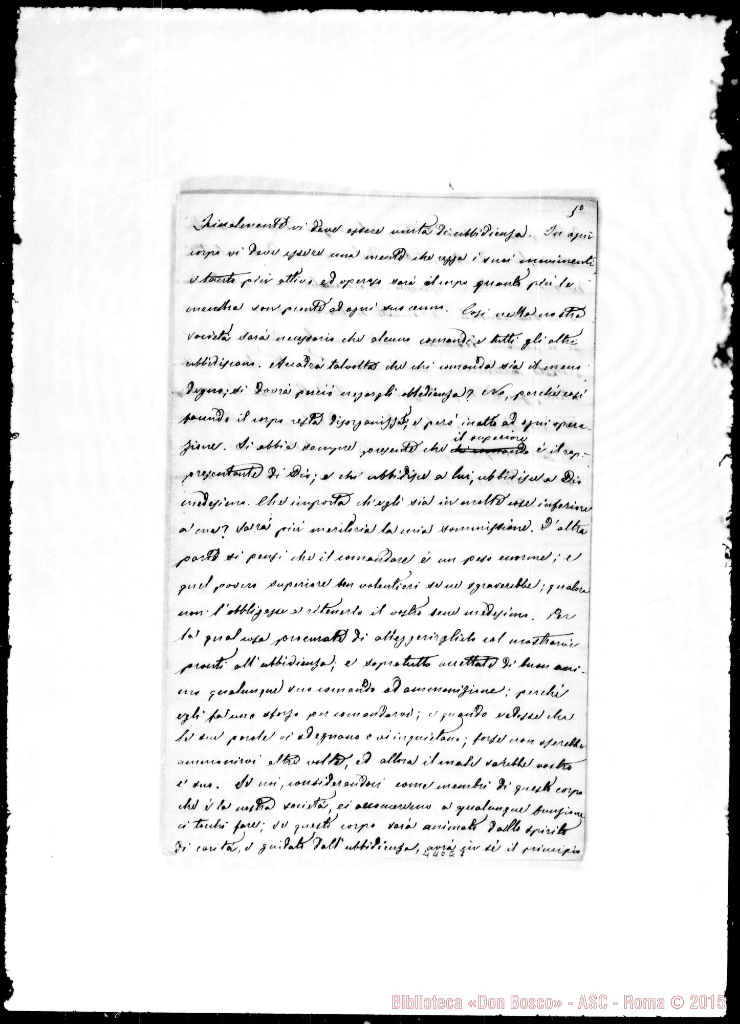 Fotogramma E 7 — Copia della conferenza anteriore