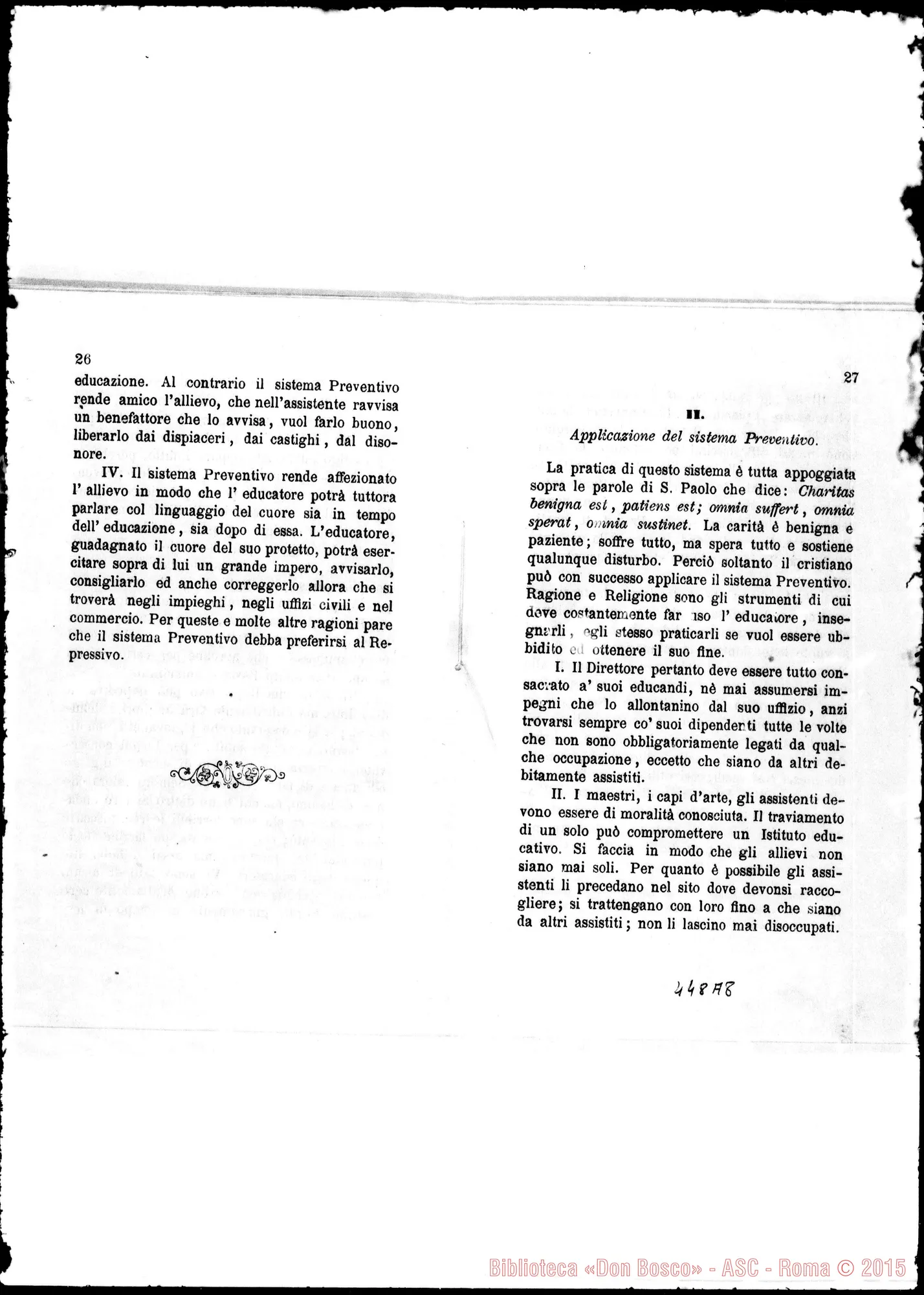 Fotogramma A 8 — Inaugurazione del Patronato di S. Pietro A Nizza Mare. Stampato