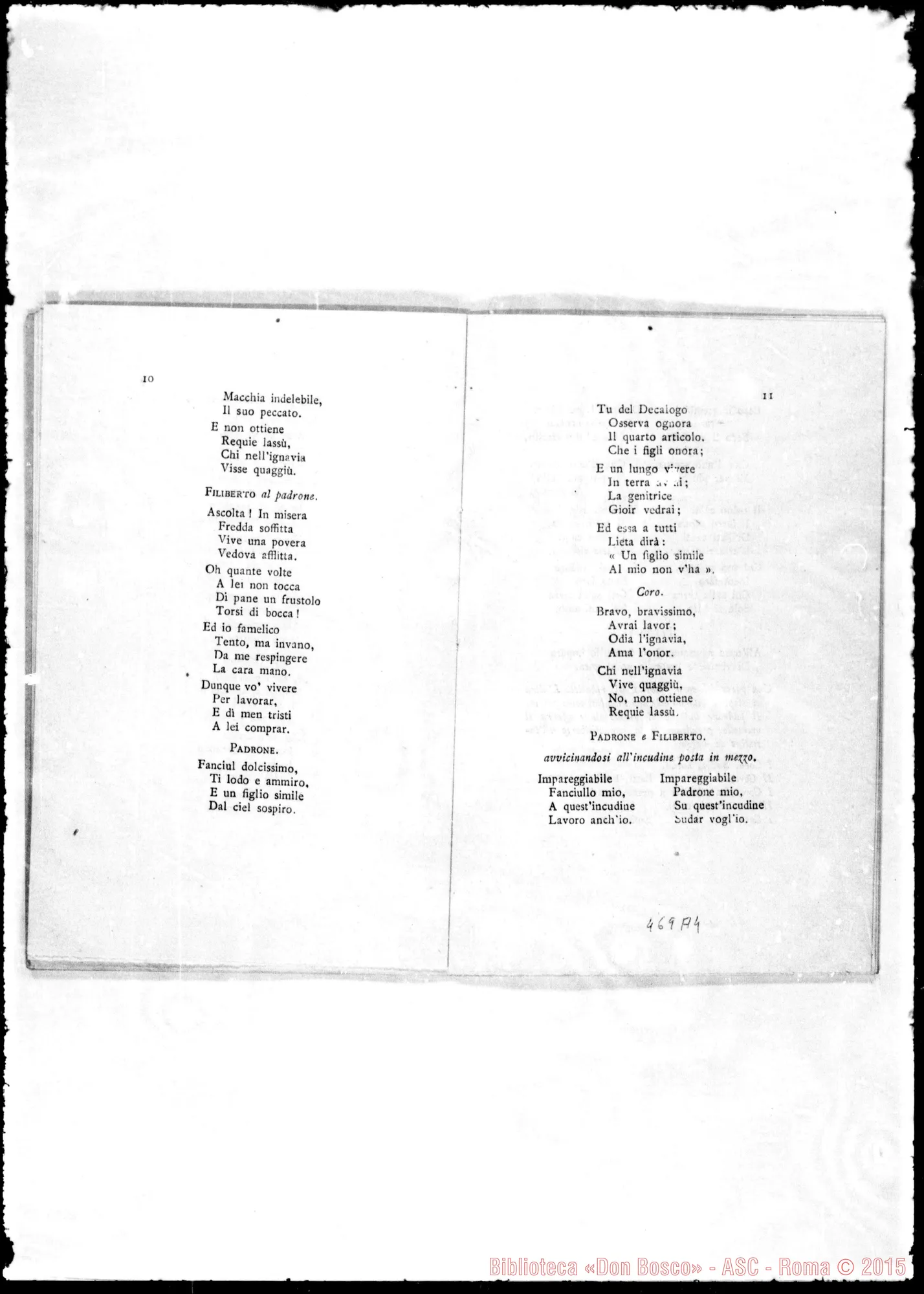Fotogramma A 4 — Onoranze A D. Bosco in vita dall’anno 1853 al 1888