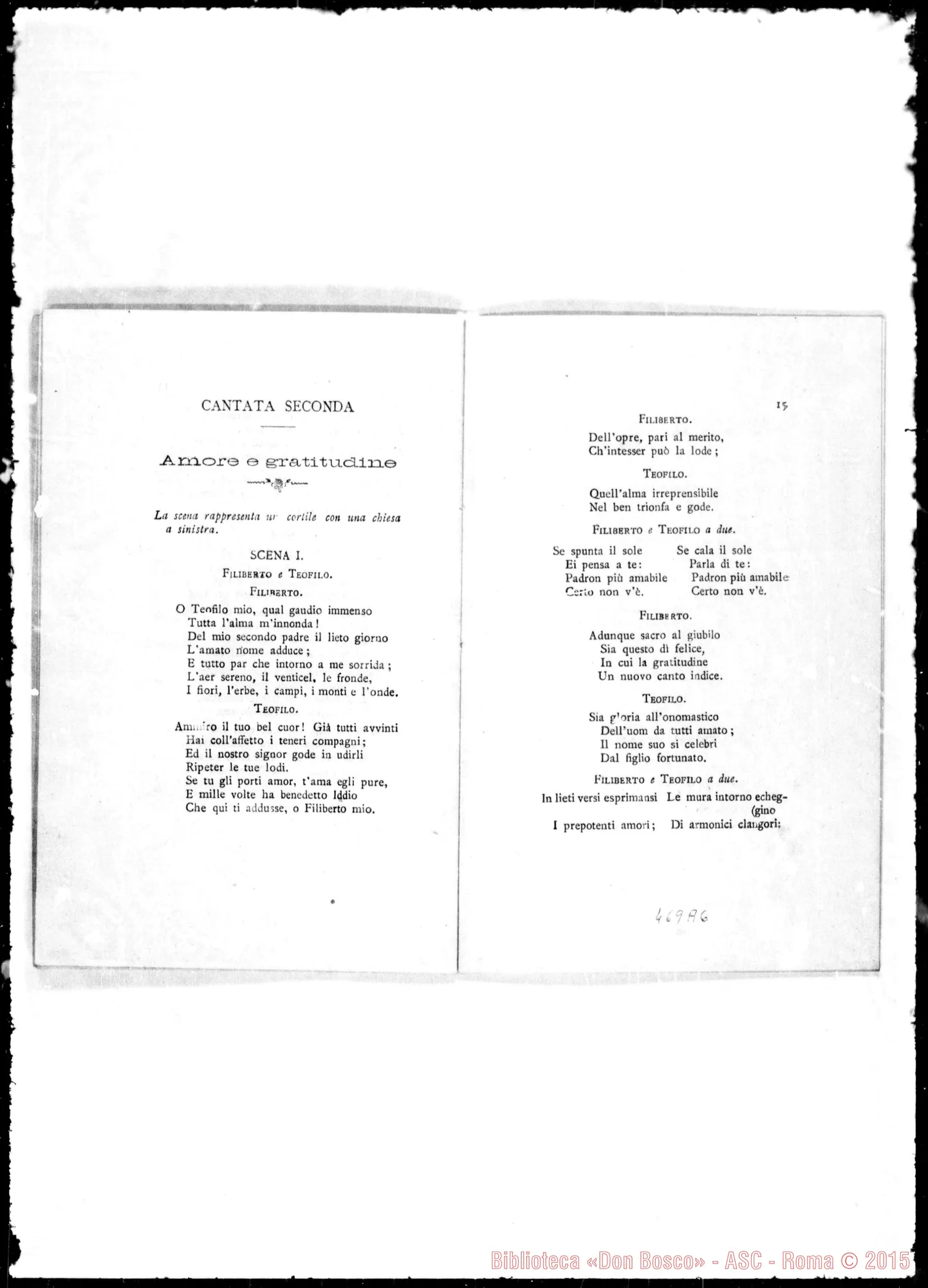 Fotogramma A 6 — Onoranze A D. Bosco in vita dall’anno 1853 al 1888
