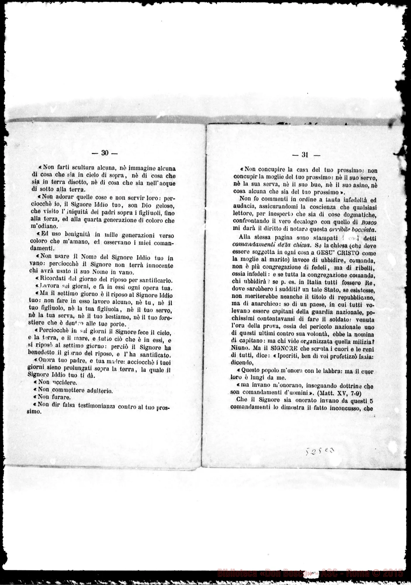 Fotogramma C 3 — Stampato: «Le Boccie di Don Bosco». Torre Pellice