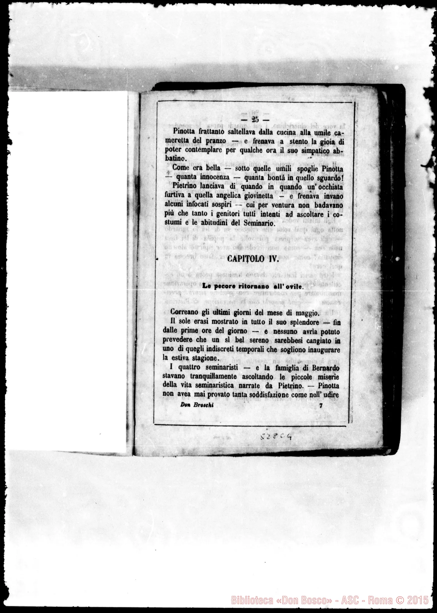 Fotogramma C 4 — Stampato: «Don Broschi di Valdivia». Cavaliere della Rocchetta