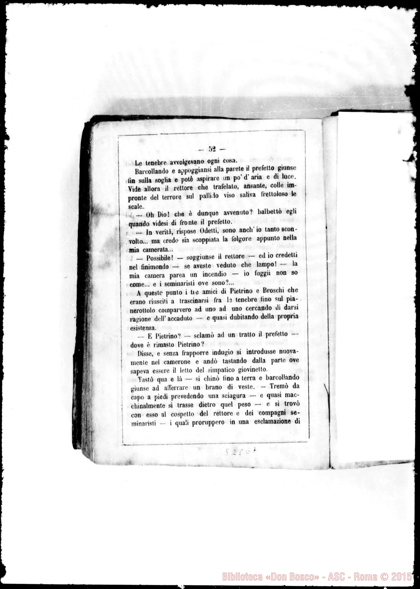Fotogramma E 7 — Stampato: «Don Broschi di Valdivia». Cavaliere della Rocchetta