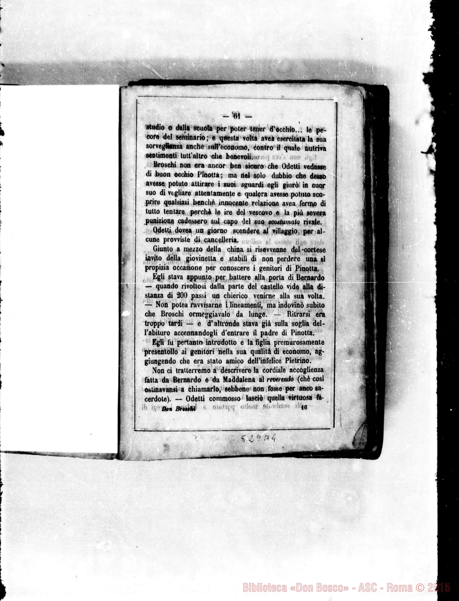 Fotogramma A 4 — Stampato: «Don Broschi di Valdivia». Cavaliere della Rocchetta