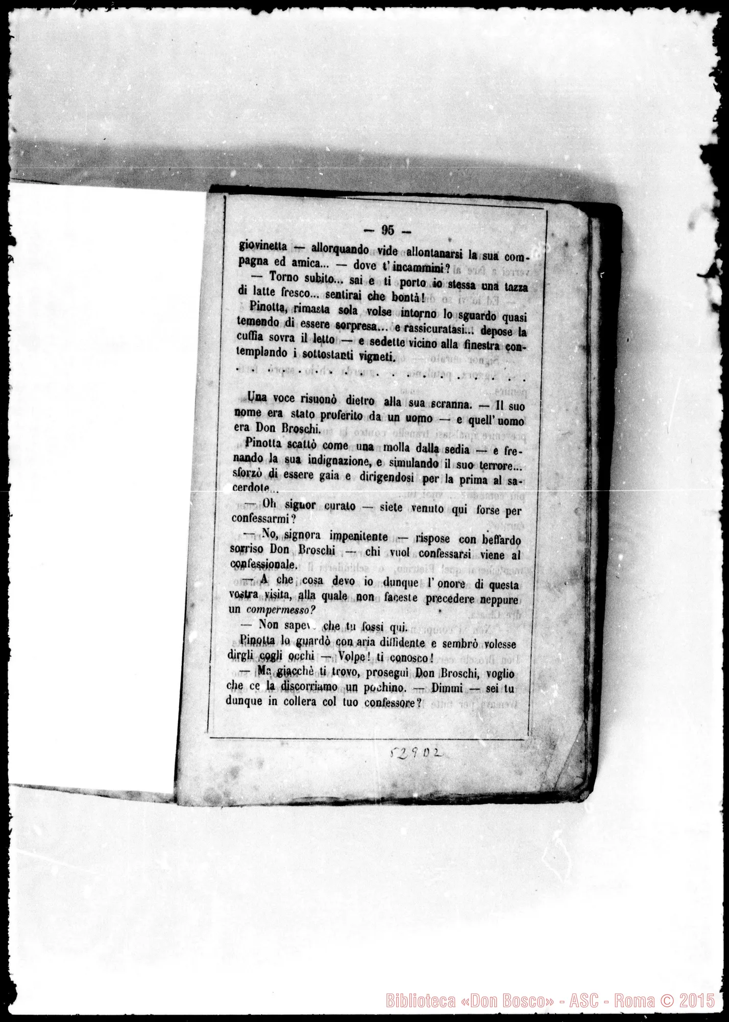Fotogramma D 2 — Stampato: «Don Broschi di Valdivia». Cavaliere della Rocchetta