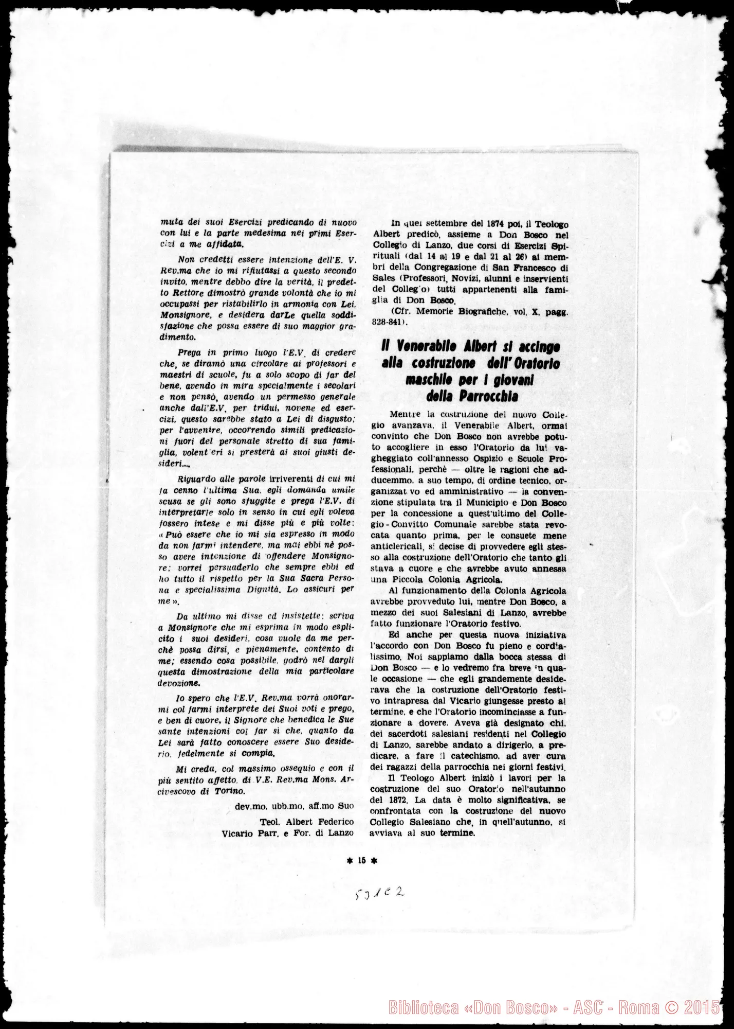 Fotogramma C 2 — «Ciò che i documenti d’archivio…» Giuseppe Ponchia