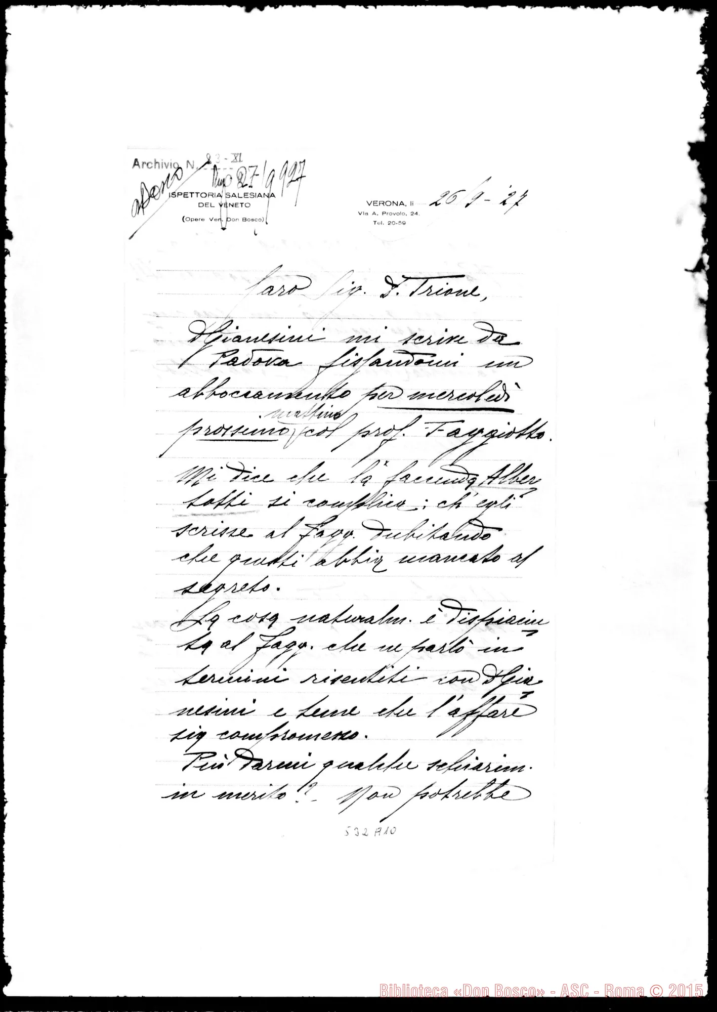 Fotogramma A 10 — Festini-D. Trione