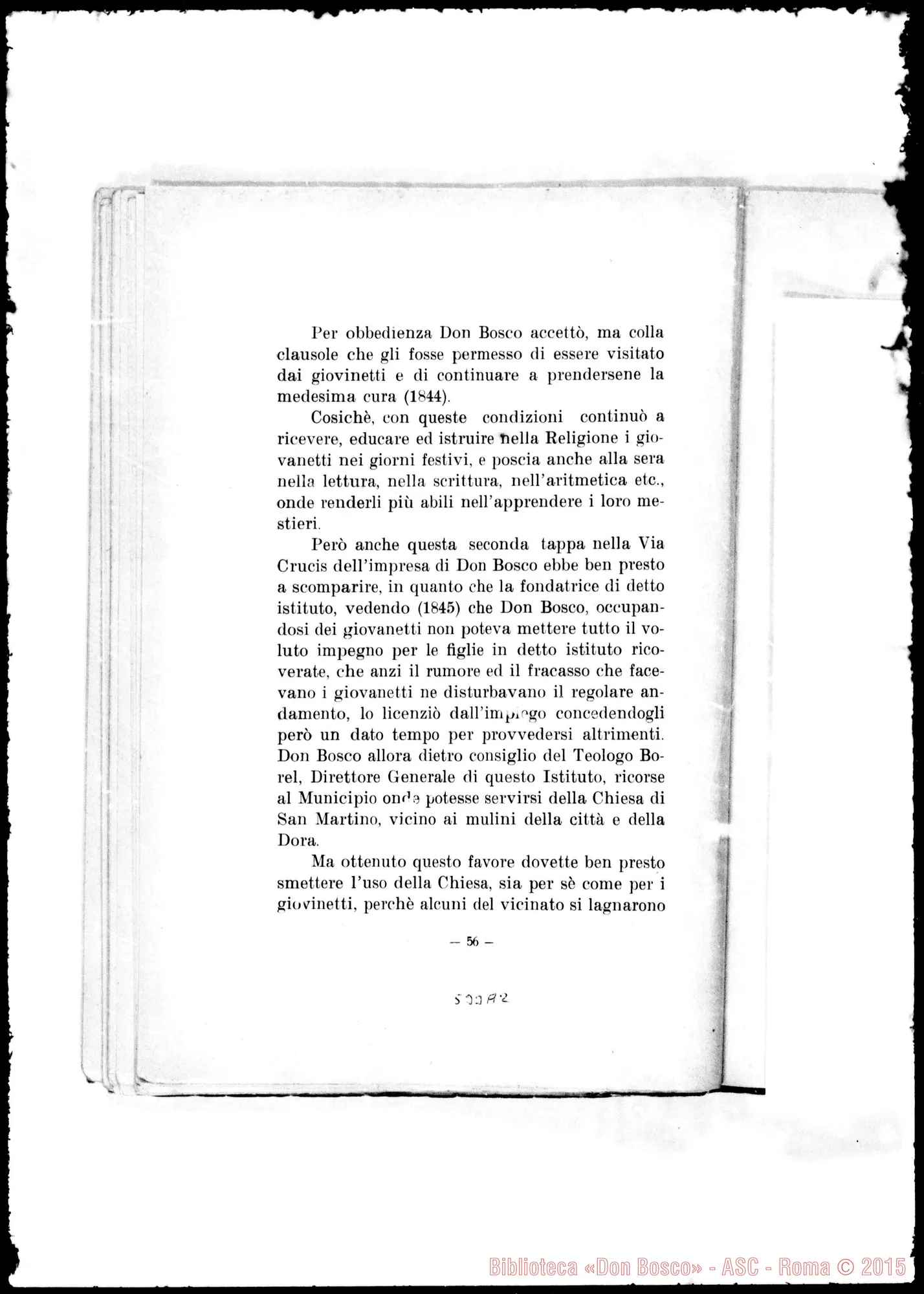Fotogramma A 2 — «Chi era D. Bosco». Biografia Fisio-Psico-Patologica. Albertotti